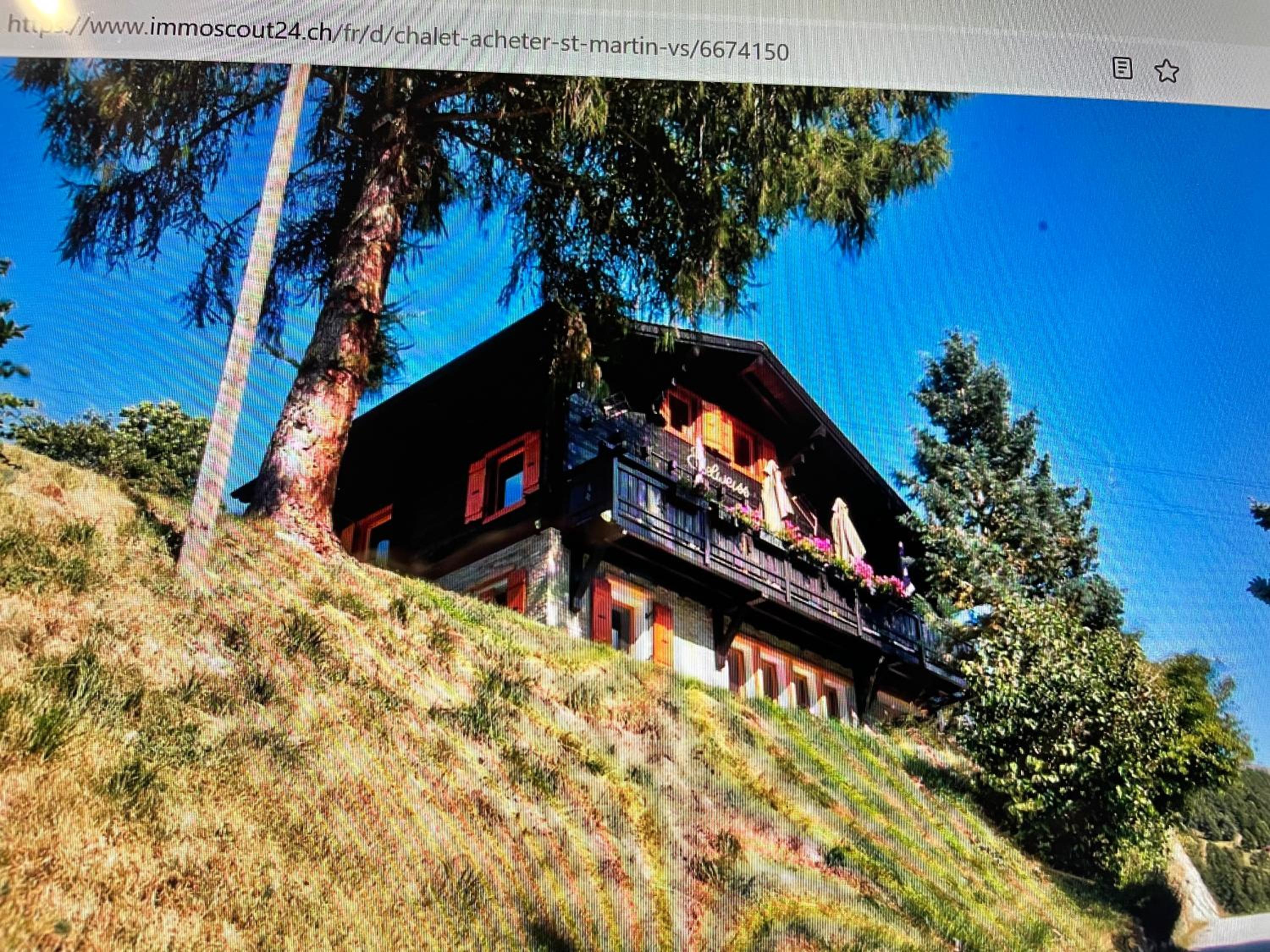 Chalet Edelweiss à Saint-Martin, Val d'Hérens