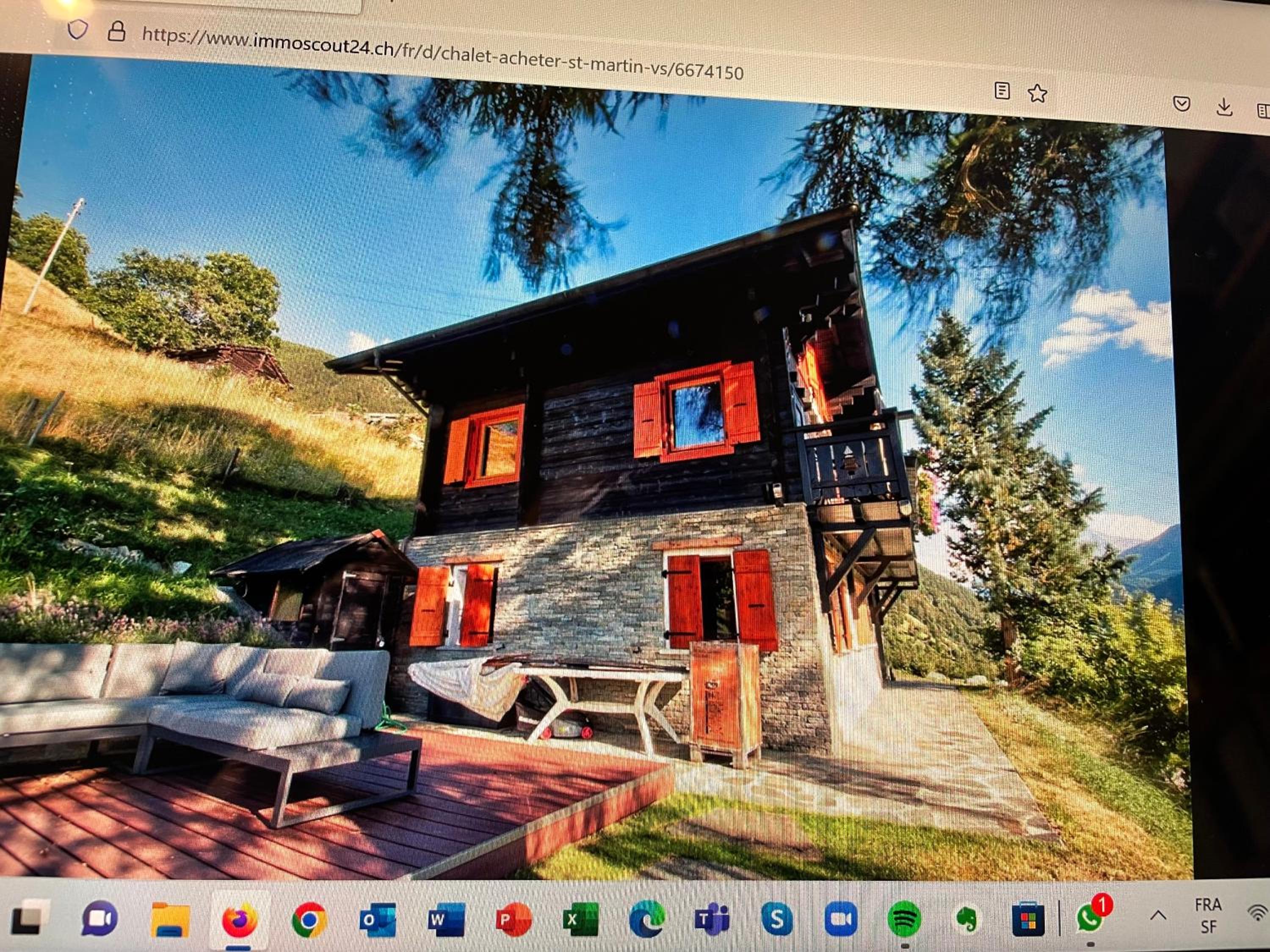 Chalet Edelweiss à Saint-Martin, Val d'Hérens
