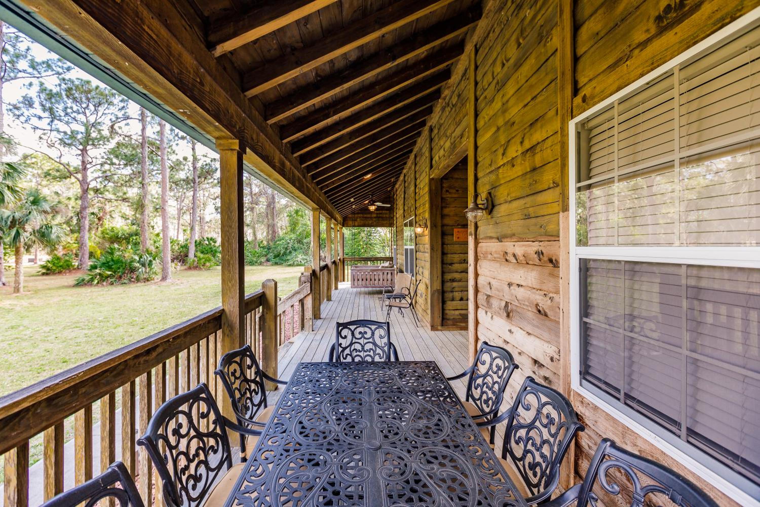 Arabella Ranch gas heated PoolSpa in the Nature view 4