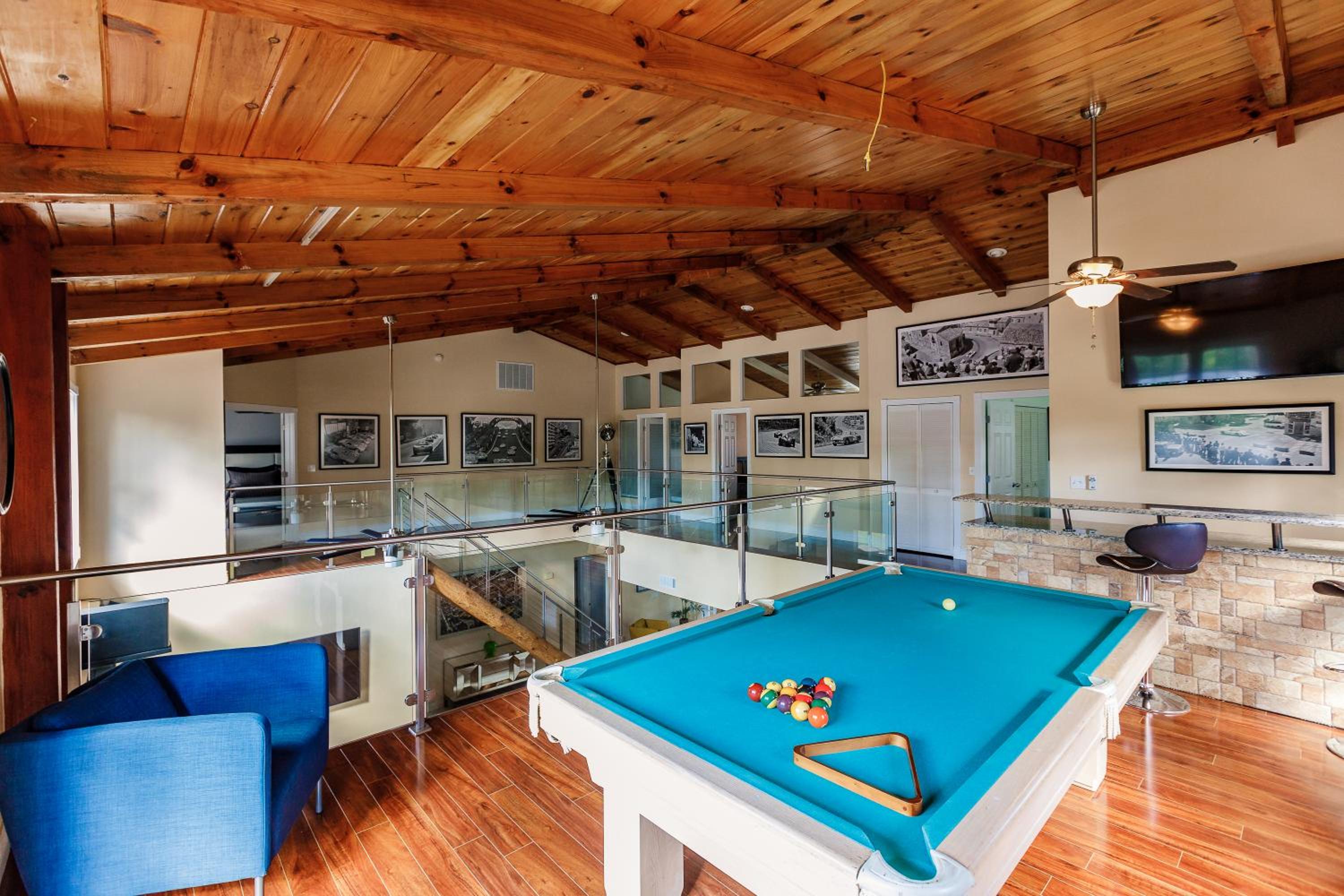 Arabella Ranch gas heated PoolSpa in the Nature view 3