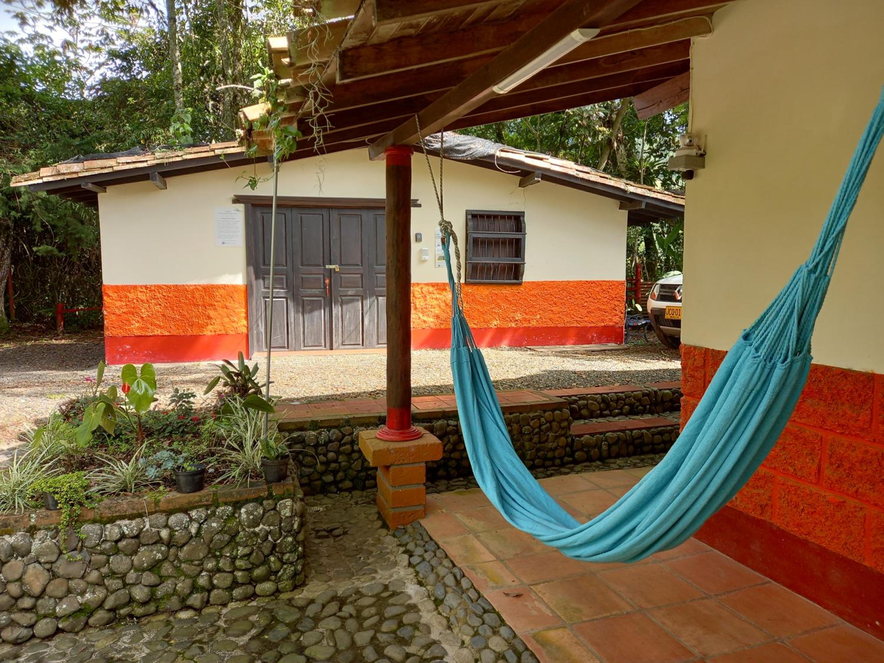 Maravilla de cabaña grupal 5-10 personas parking, wifi, campestre, cercana