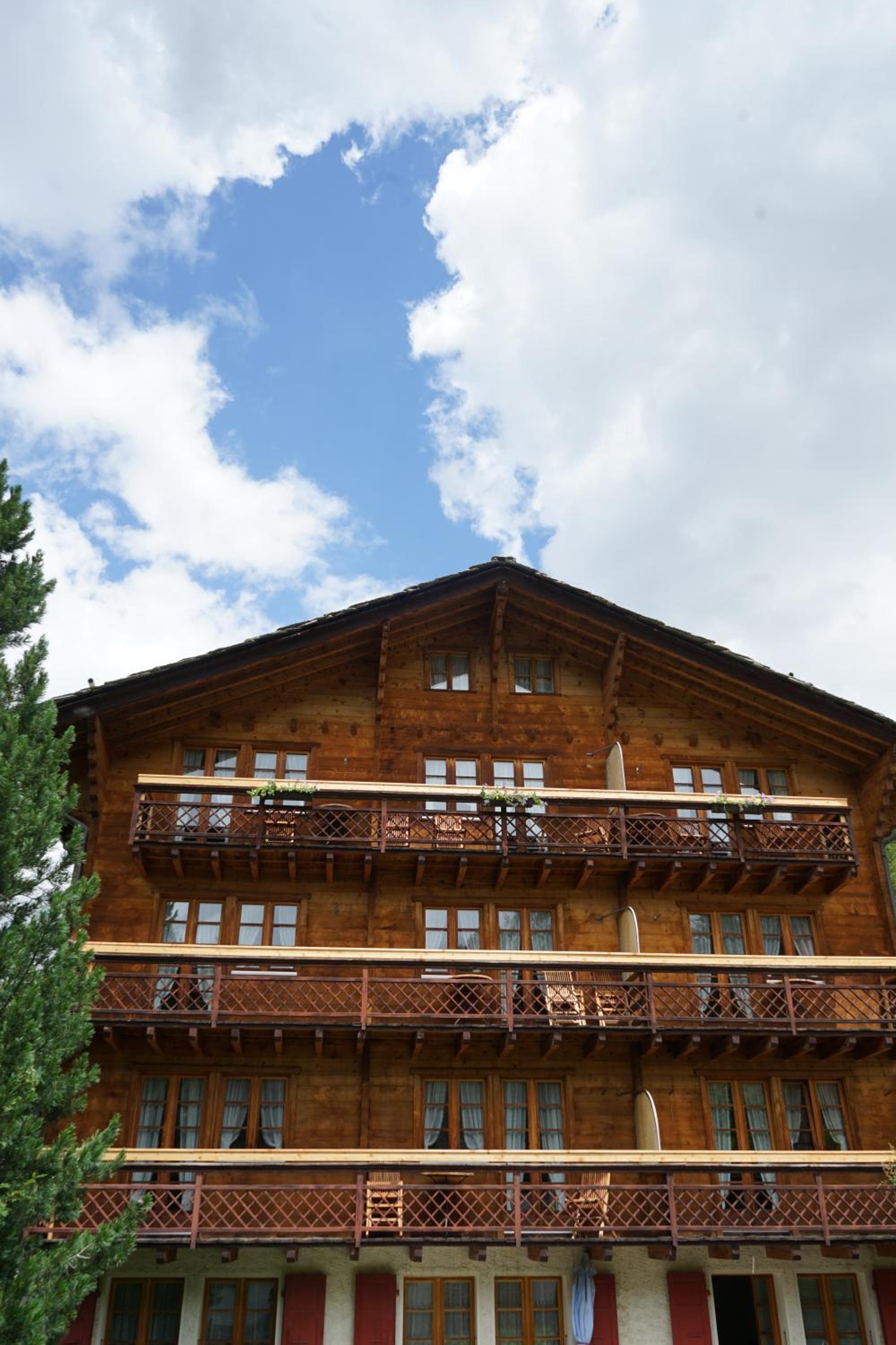 Haus Solvay mit freier Matterhornsicht view 2