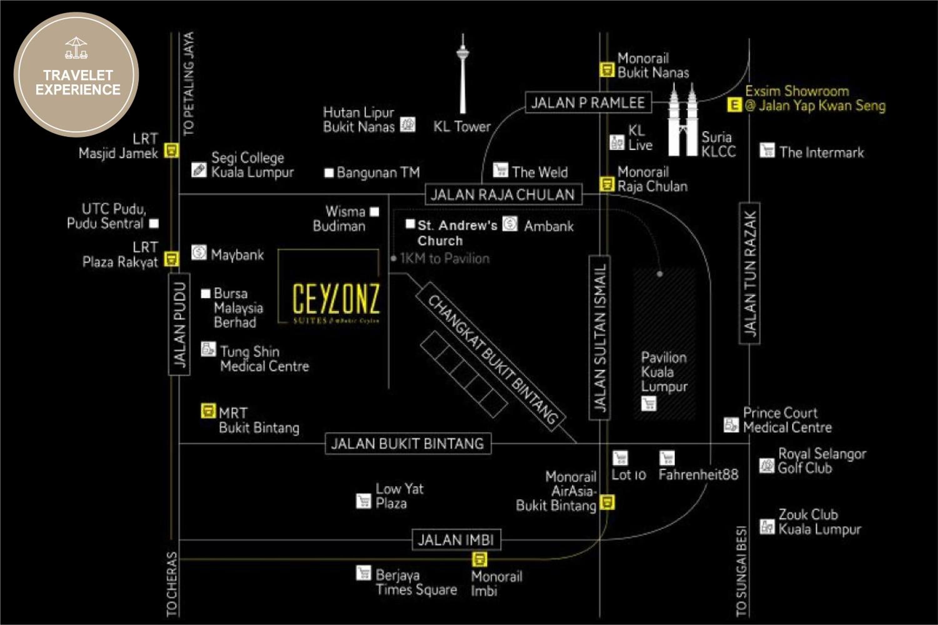 Ceylonz Suite KLCC, Travelet