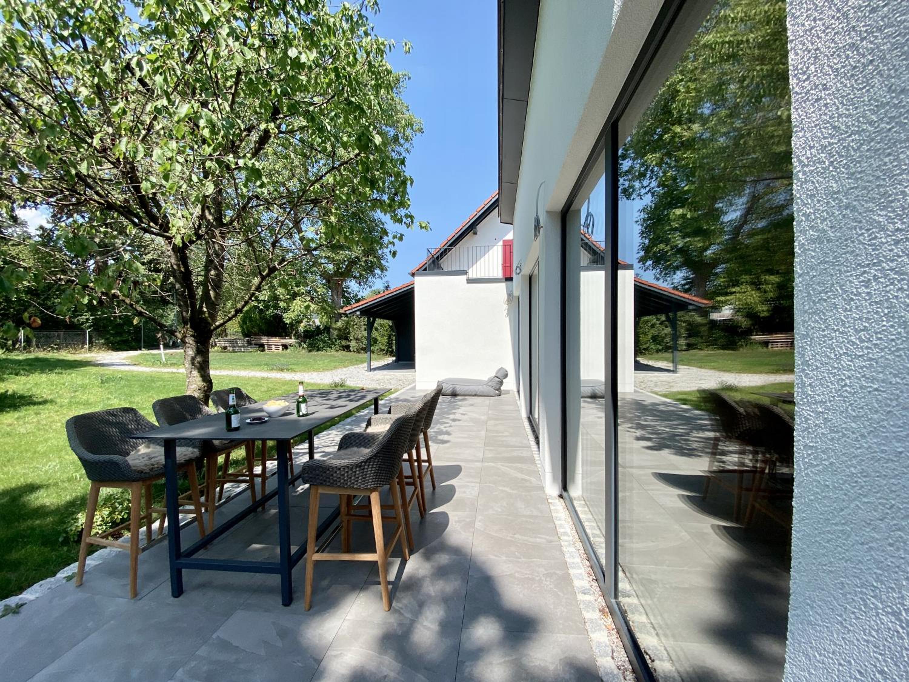 Snug Stays 4 - Design Villa mit Garten zentral, ruhig, 400m zum Ammersee