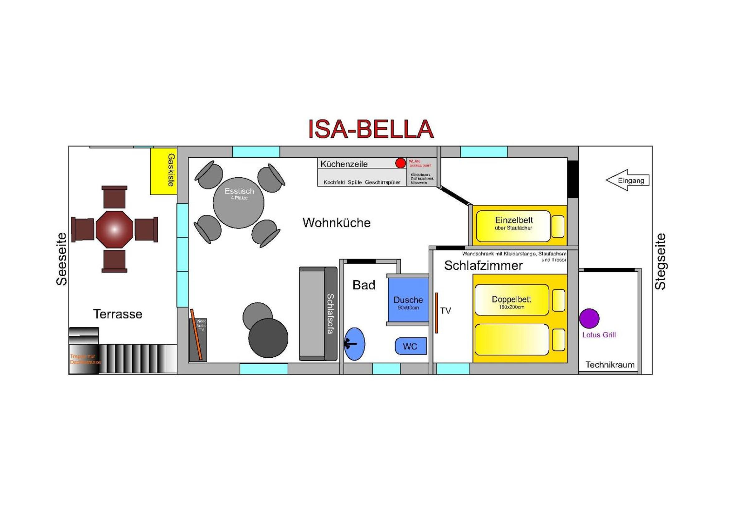 Hausboot Isa-Bella