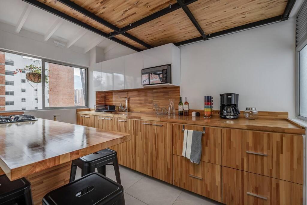 Rooftop apartment