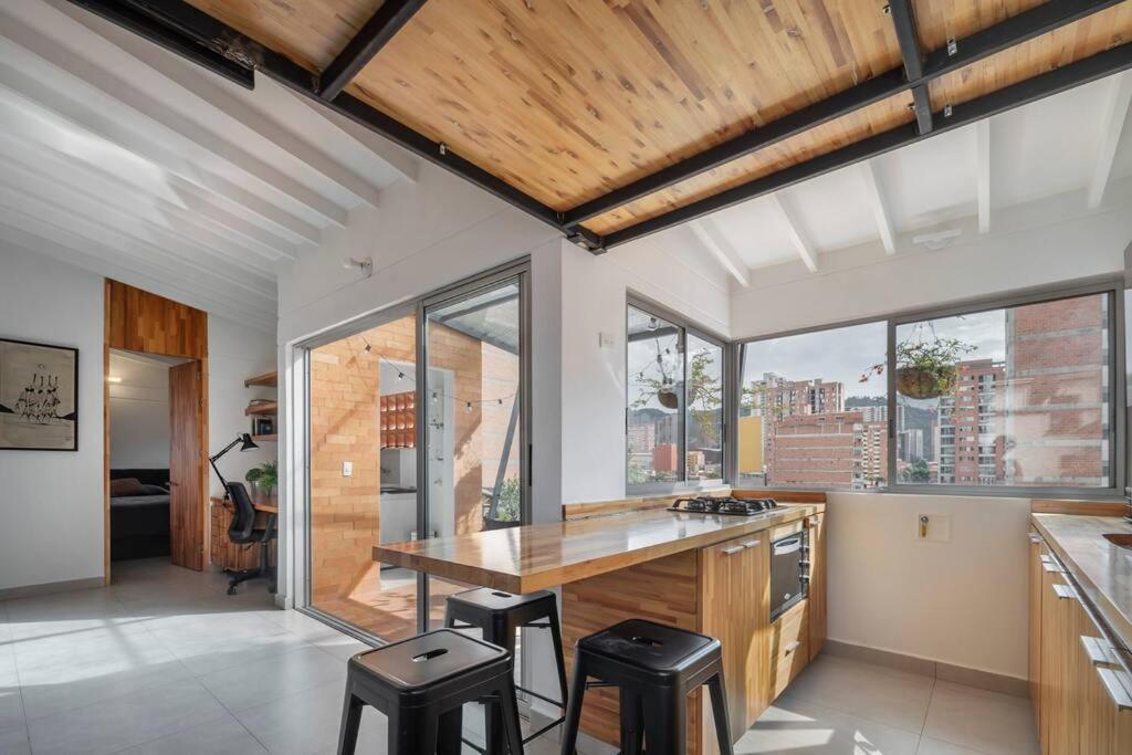 Rooftop apartment