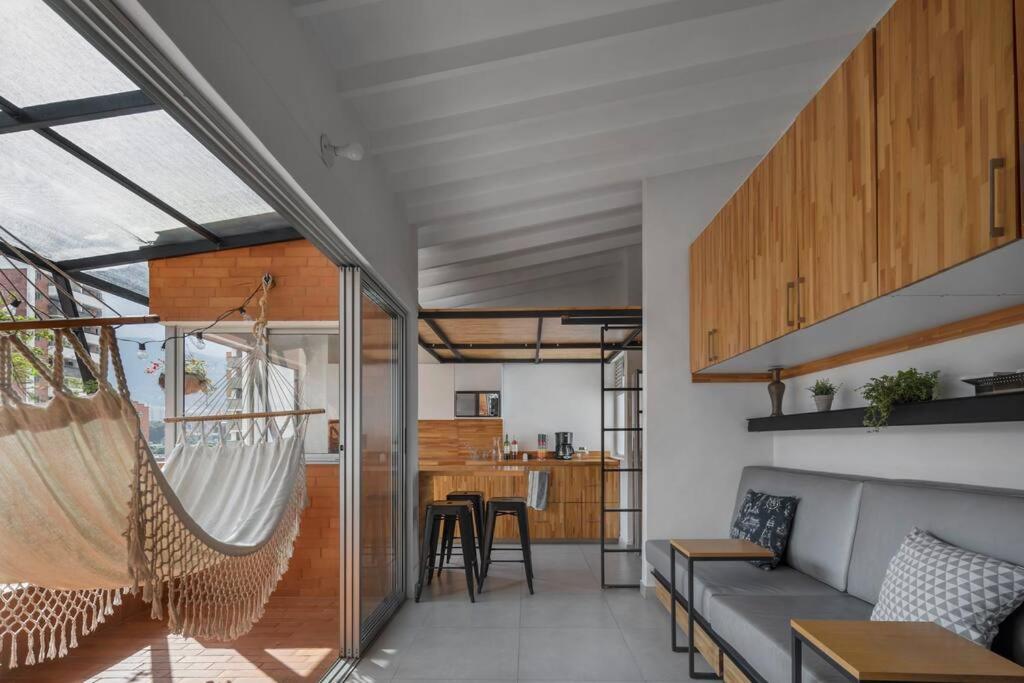 Rooftop apartment