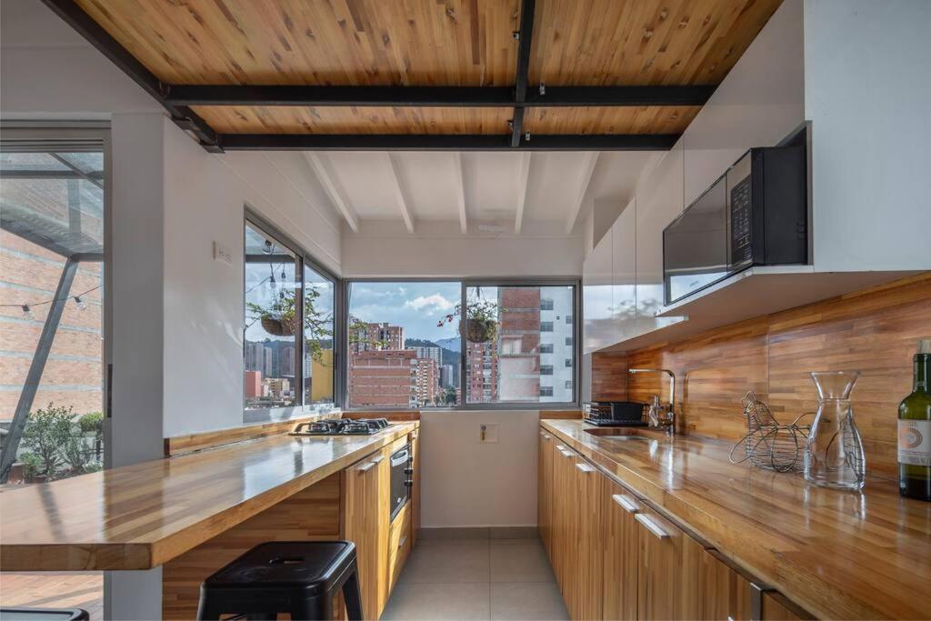 Rooftop apartment