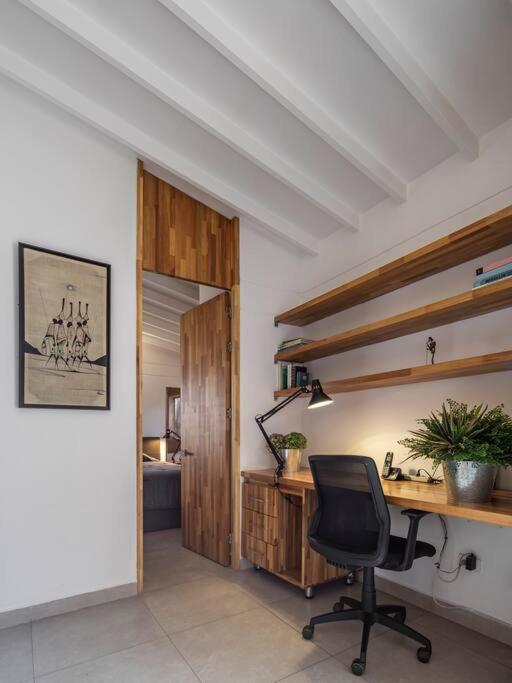 Rooftop apartment