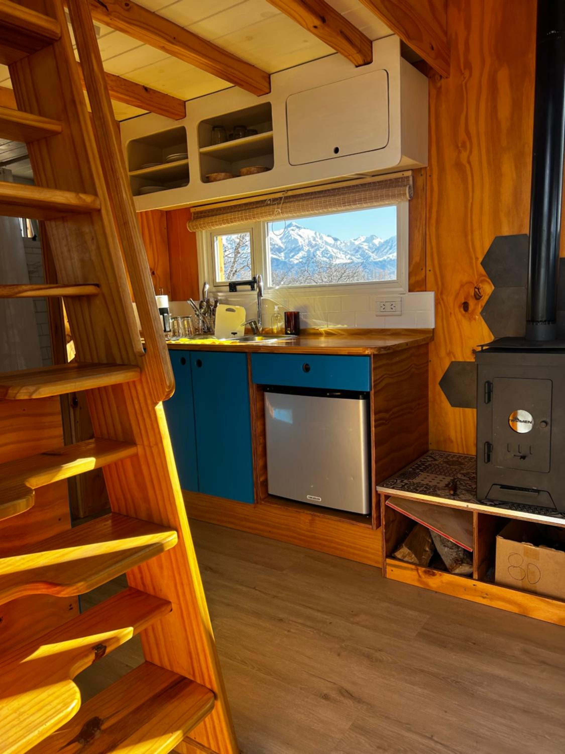 Espacio Namakai, cozy tiny house, minimalism in a magic place