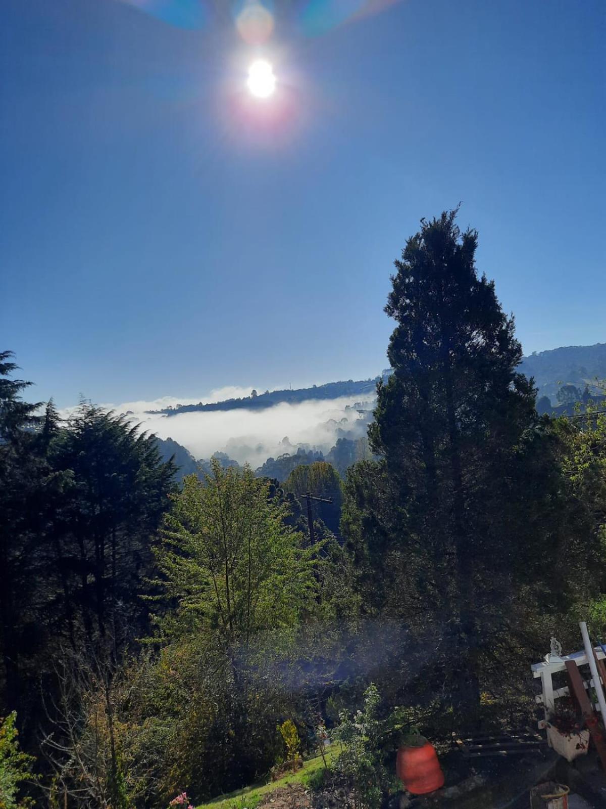 Casa de Campos do Jordao no alto da Vila Inglesa com vista maravilhosa