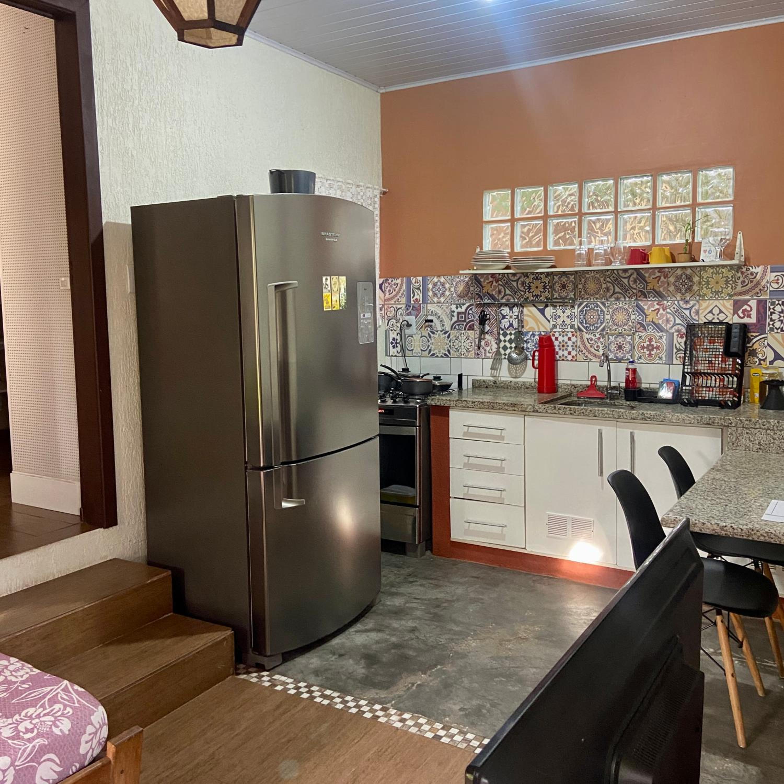 Casa Solana - confortável, em rua calma, no centro do Rosa