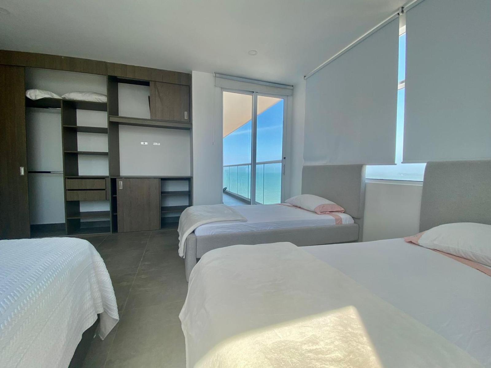 12 personas en Morros apto familiar frente al mar Cartagena 4 hab playa piscina