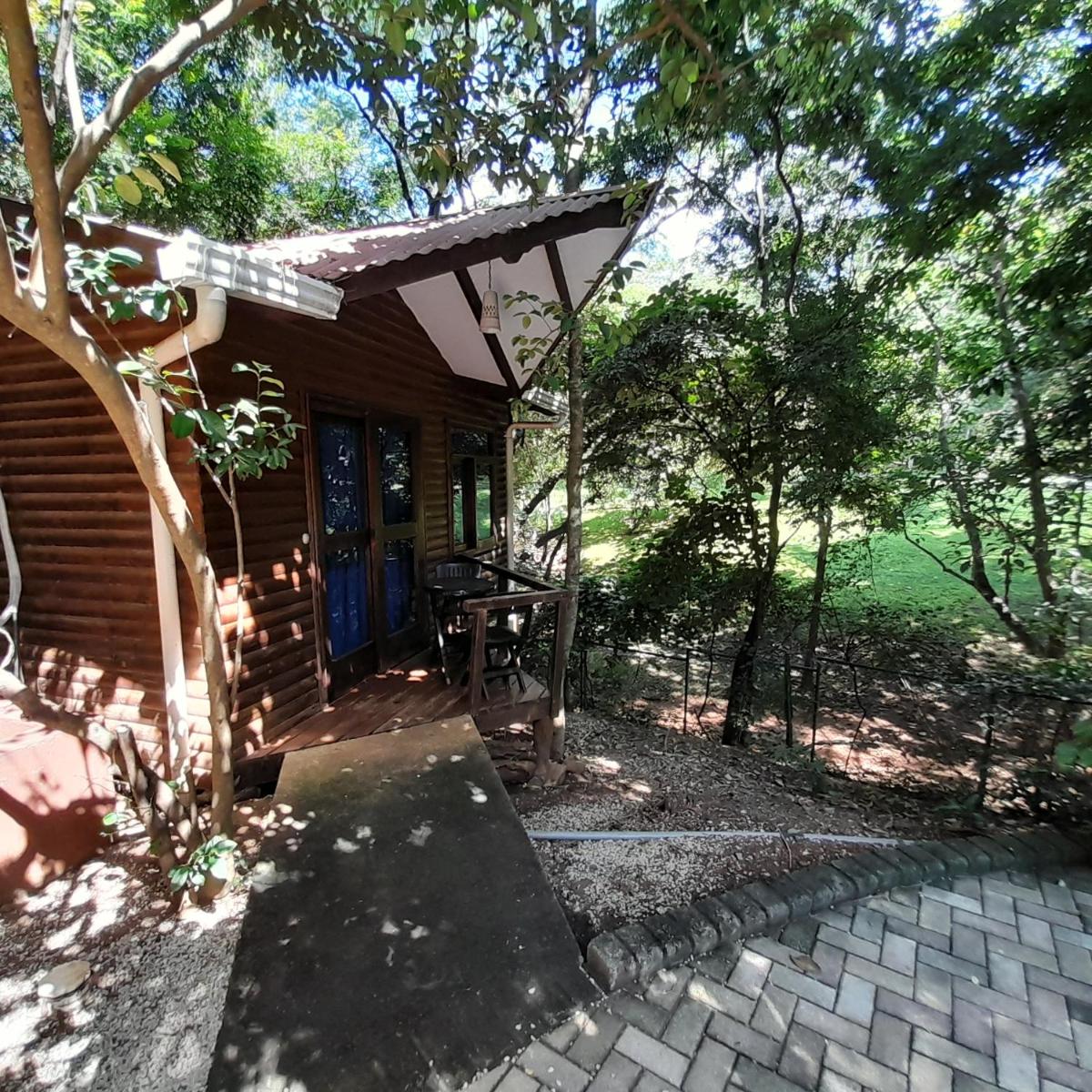 outdoor BBQ area
