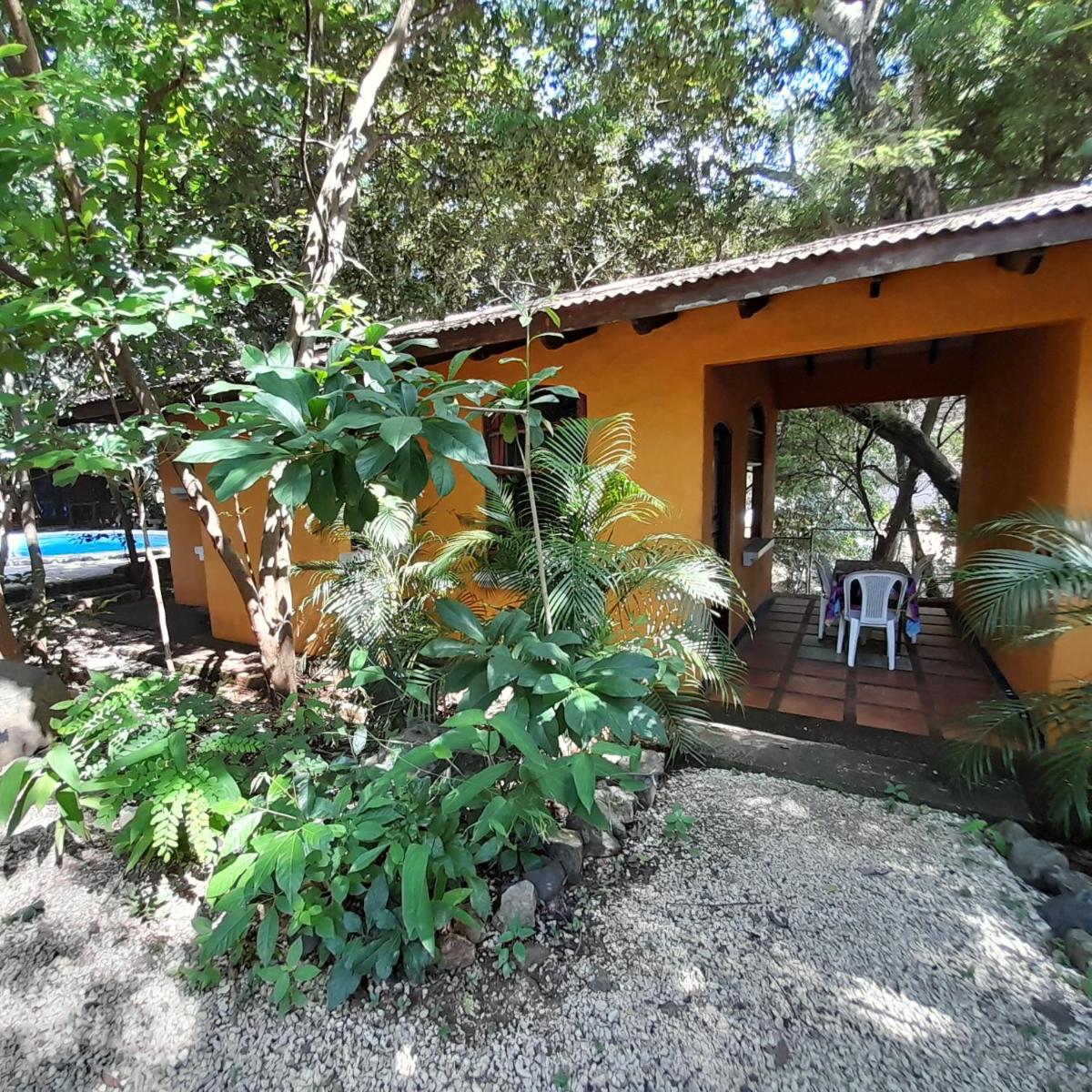 outdoor BBQ area