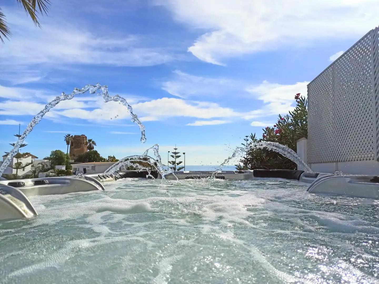 Luxury 7 Bedroom Villa Heated Pool Hot Tub 5 mins from the Beach sleeps 16 view 5