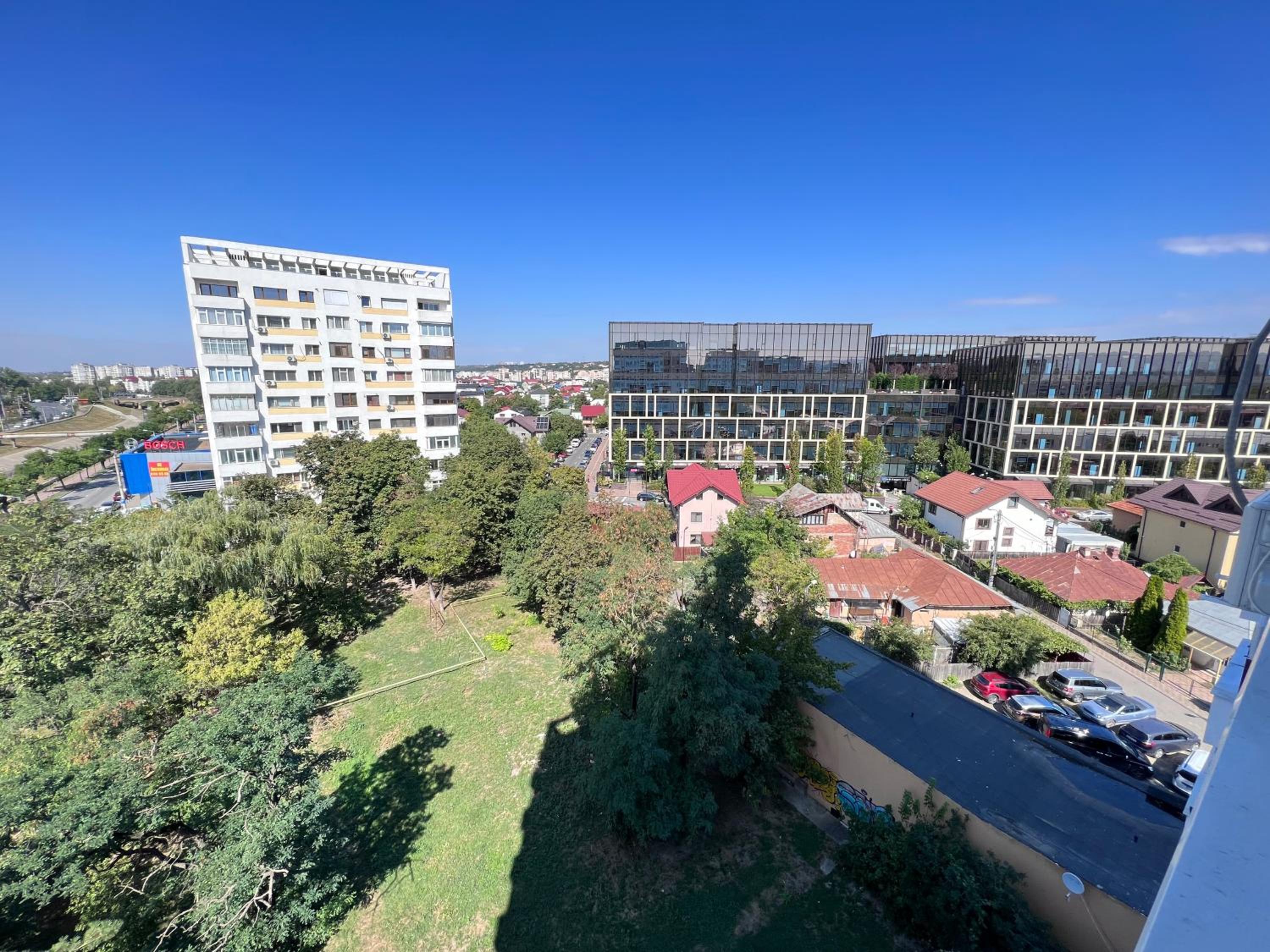 Central Office View with Parking