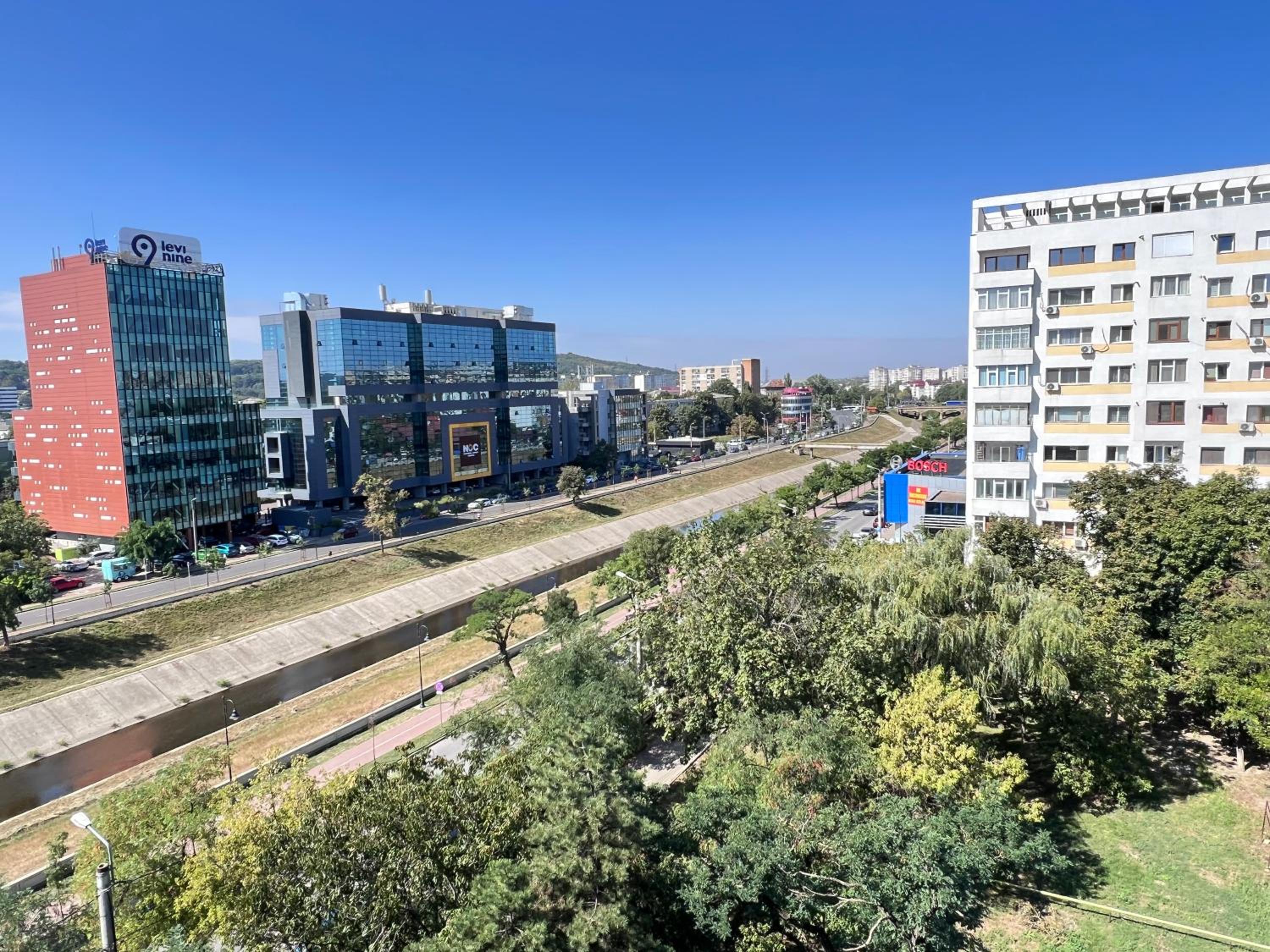 Central Office View with Parking