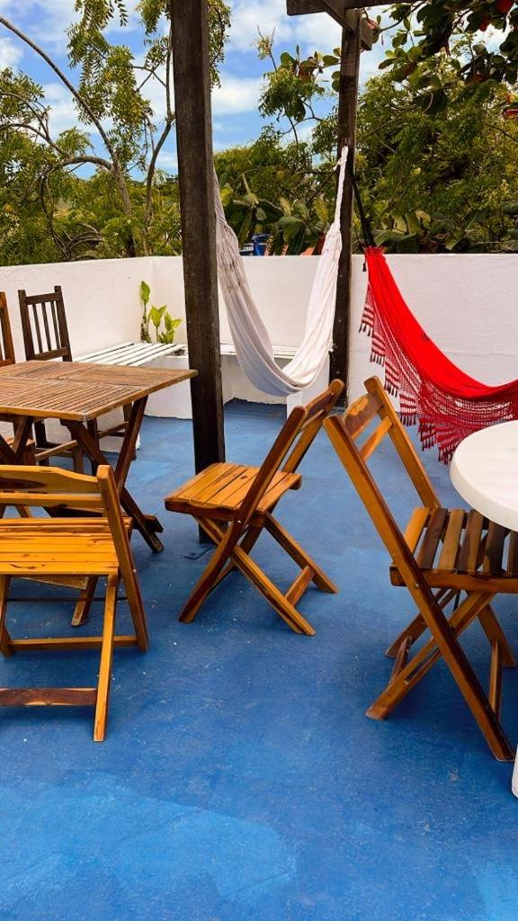 outdoor BBQ area