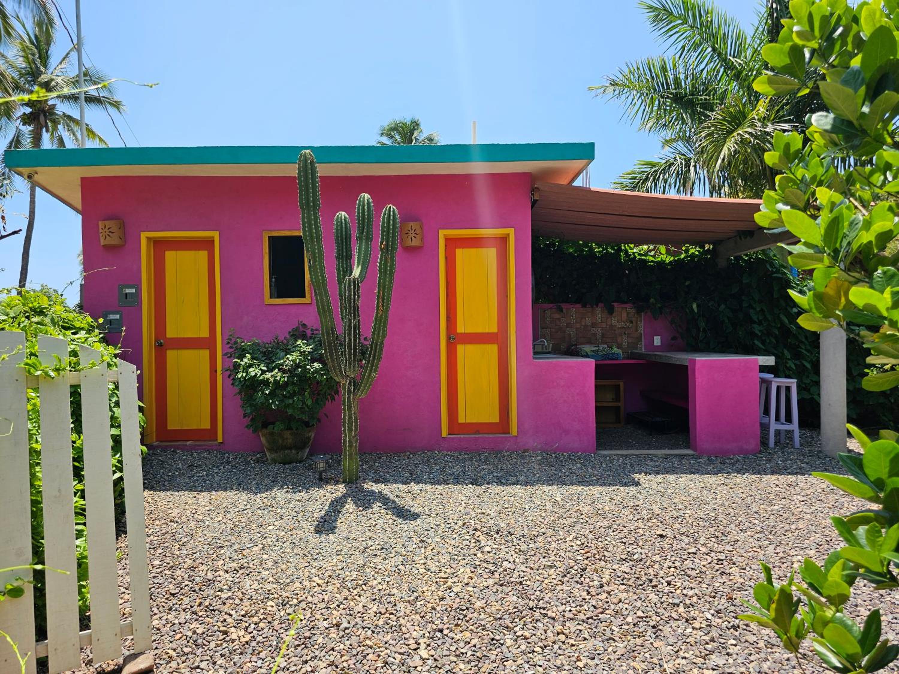 Eco hospedaje en jardín orgánico junto al mar view 4
