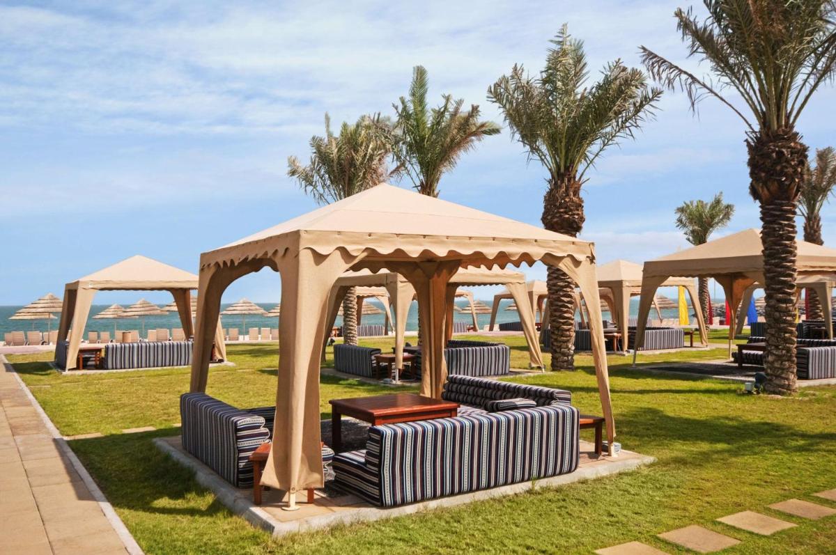 outdoor BBQ area