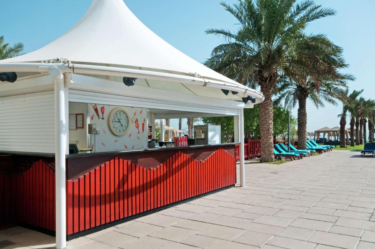 outdoor BBQ area