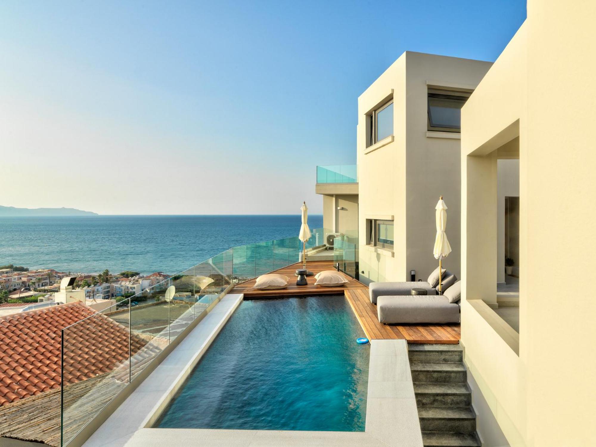 Olivea Slow Living Mountain View Apartment with Pool in Chania – Alectrona Living Crete view 5