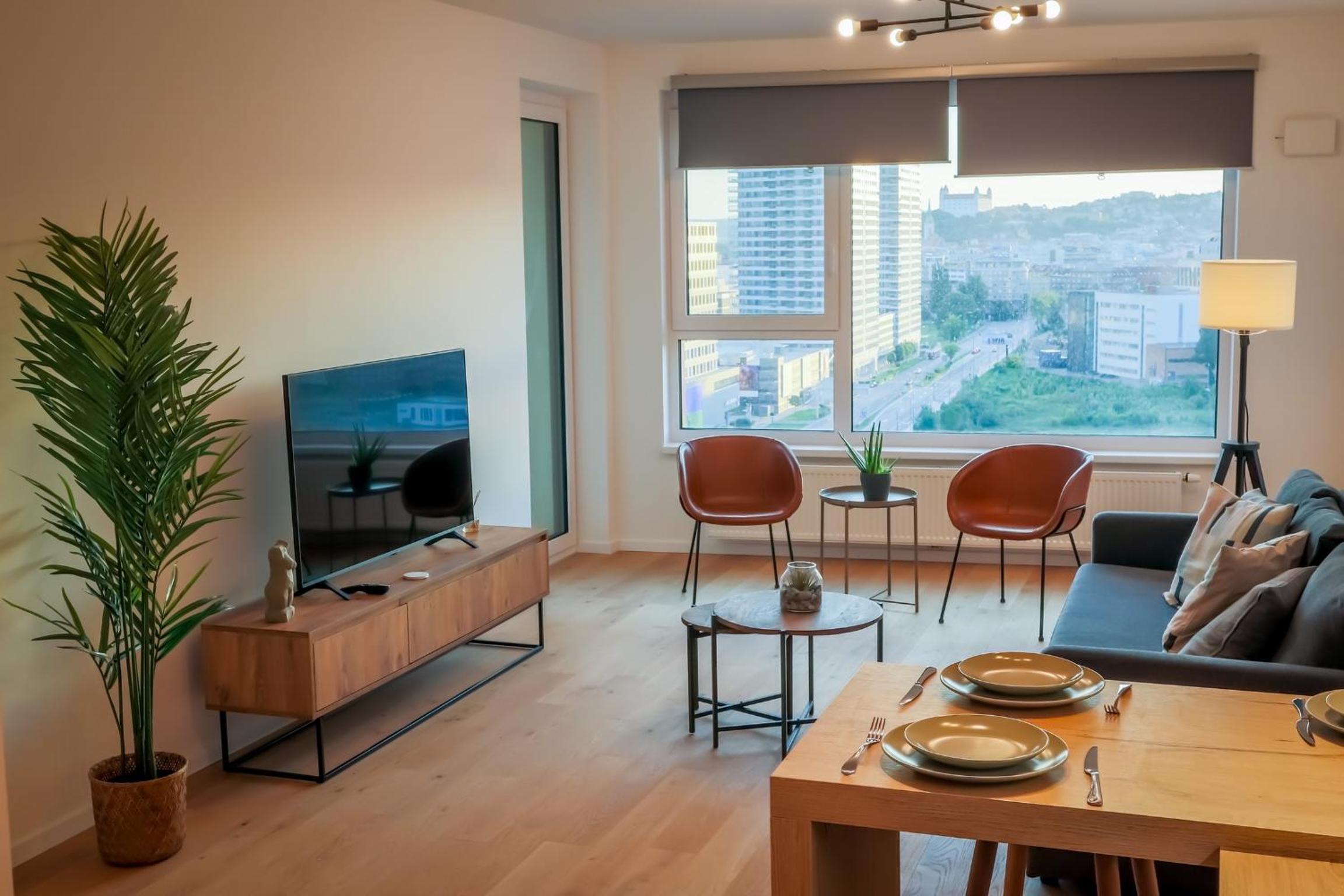Premium new apartment with panoramic castle view view 3