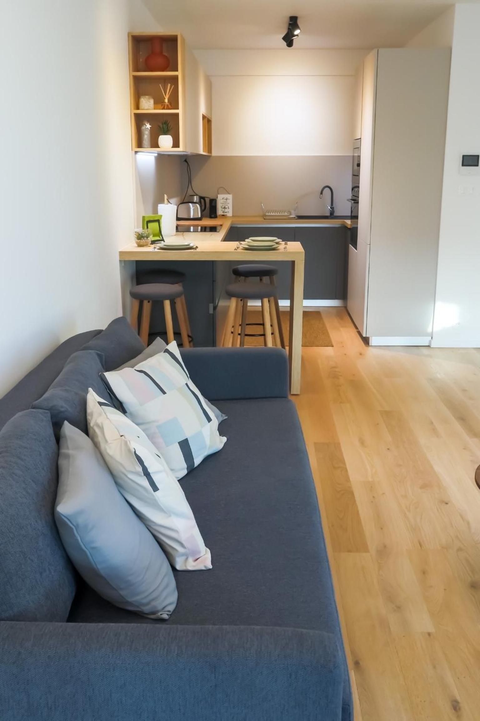 Premium new apartment with panoramic castle view view 5