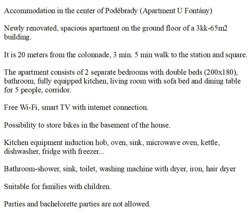 Apartmán u Fontány view 3