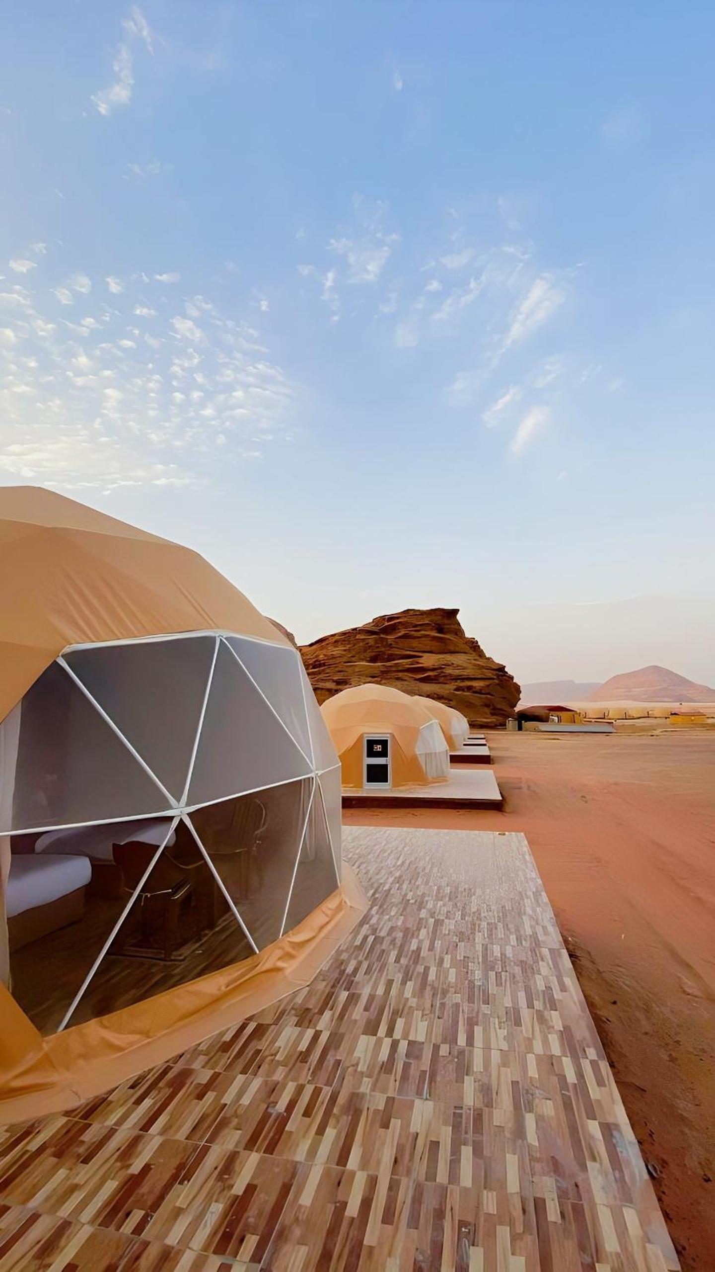 Yellow Star Camp Wadi Rum view 2