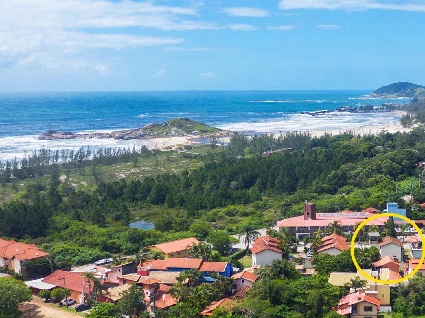 Villa Luana no centro da Praia da Ferrugem