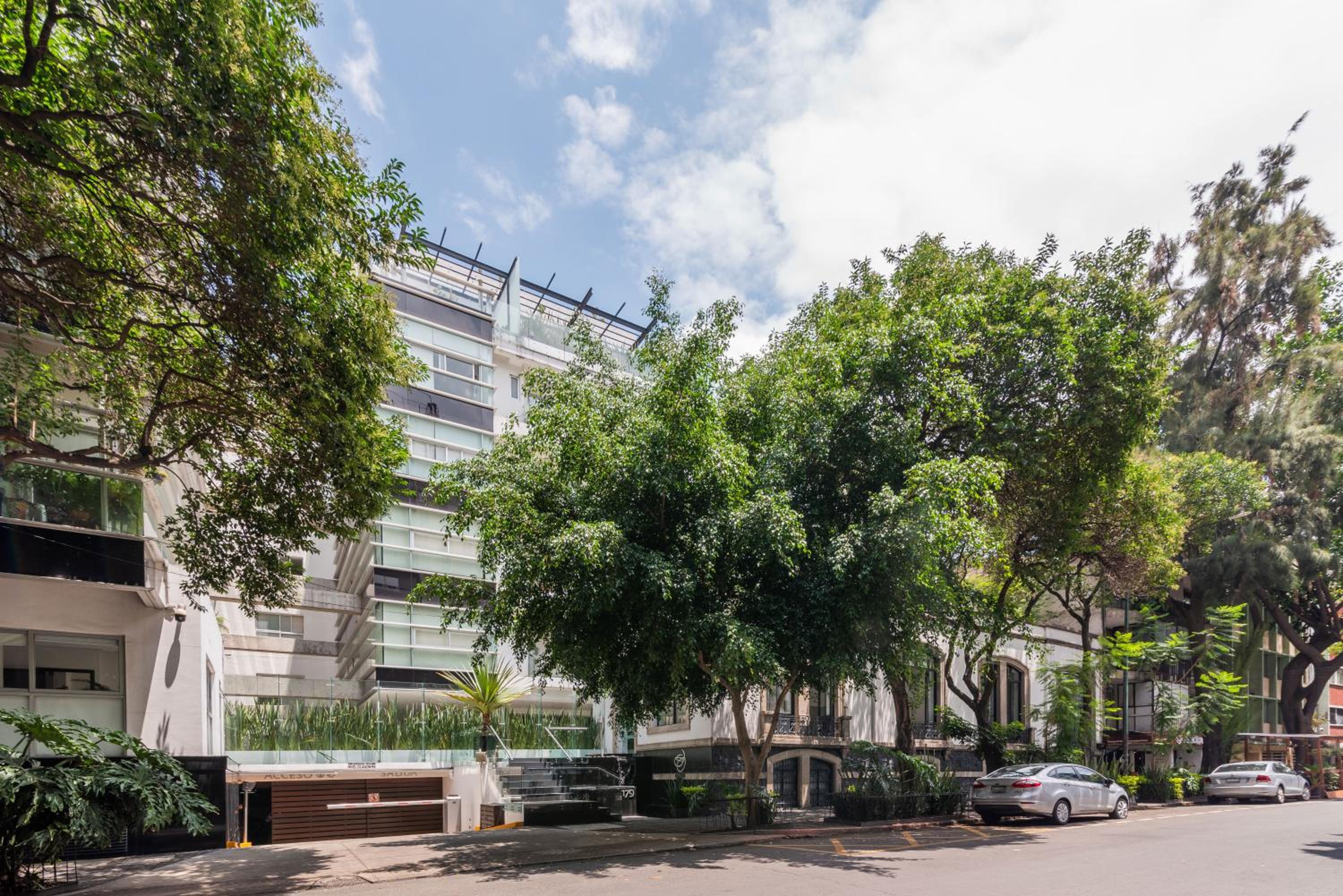 Hotel Cozy Studio with Pool, Rooftop & City View in La Roma - Alure - Image 1