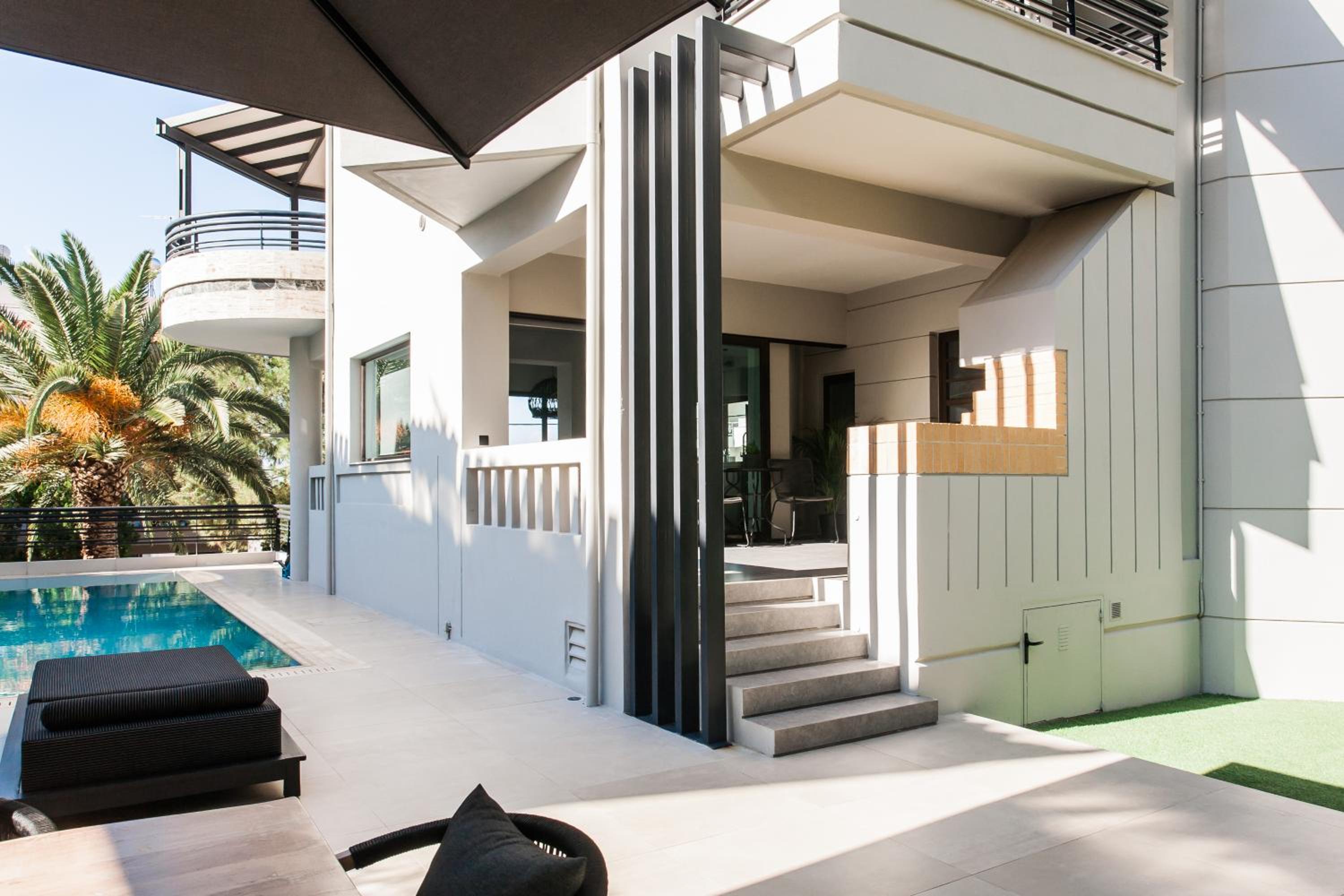 Sol Residence - Private Pool Gym Glyfada