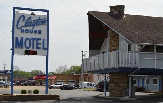 Clayton House Motel view 2