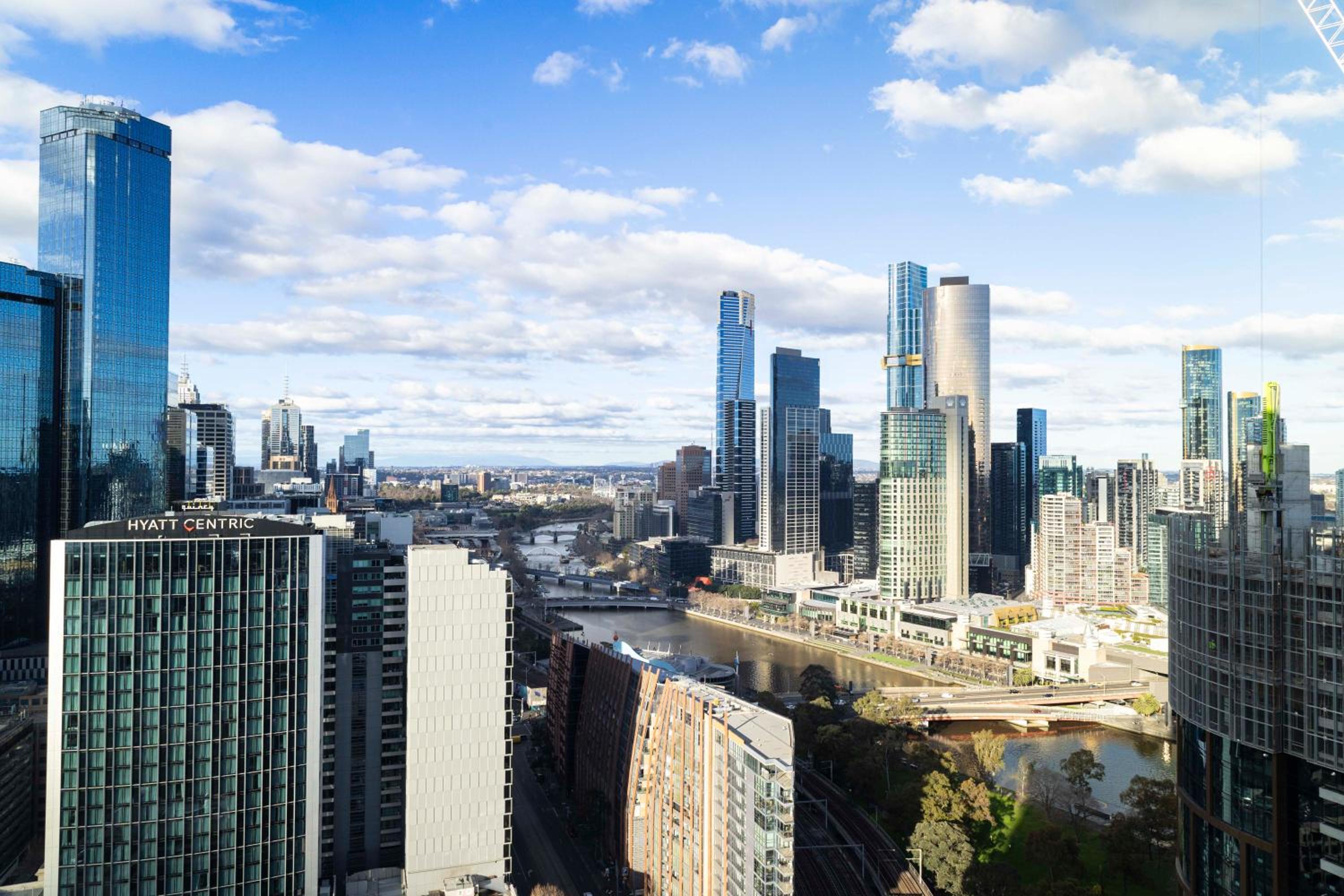 Pars apartments - Melbourne Quarter- unique View of city and Yarra
