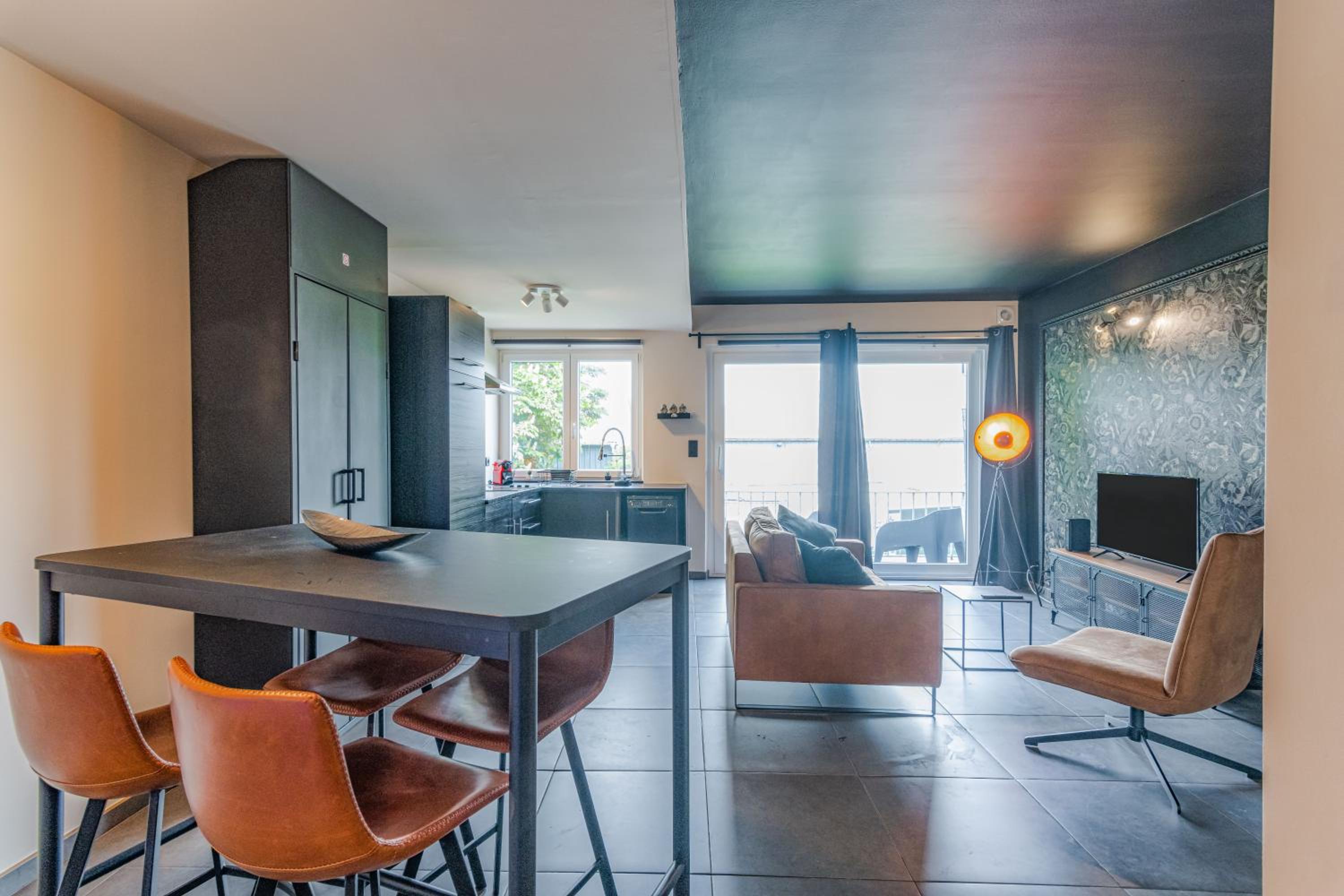 Les Figuiers - Appartement 2 Chambres avec Sauna à Andenne