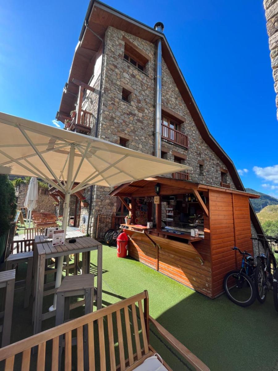 outdoor BBQ area