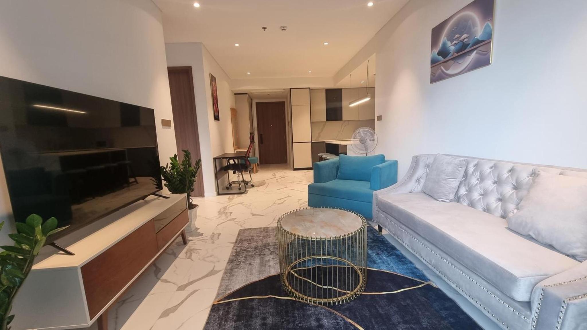 THE CREST-Central Saigon Riverside -Free POOL-GYM-SAUNA Room-YOGA Room
