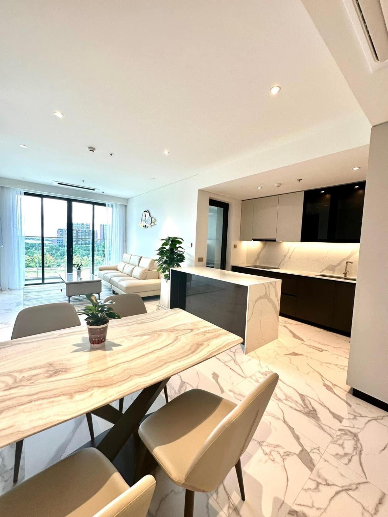 THE CREST-Central Saigon Riverside -Free POOL-GYM-SAUNA Room-YOGA Room