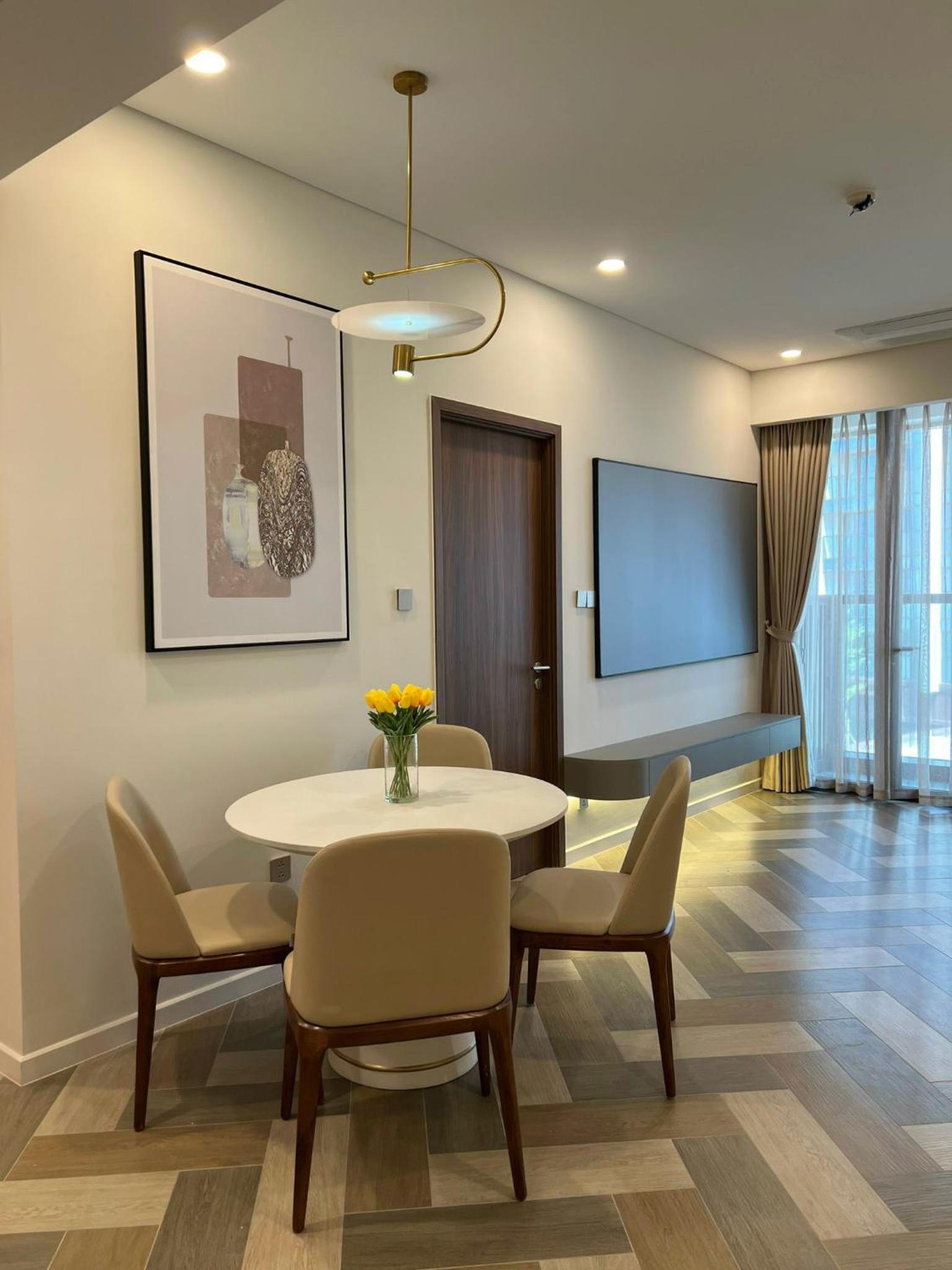 THE CREST-Central Saigon Riverside -Free POOL-GYM-SAUNA Room-YOGA Room