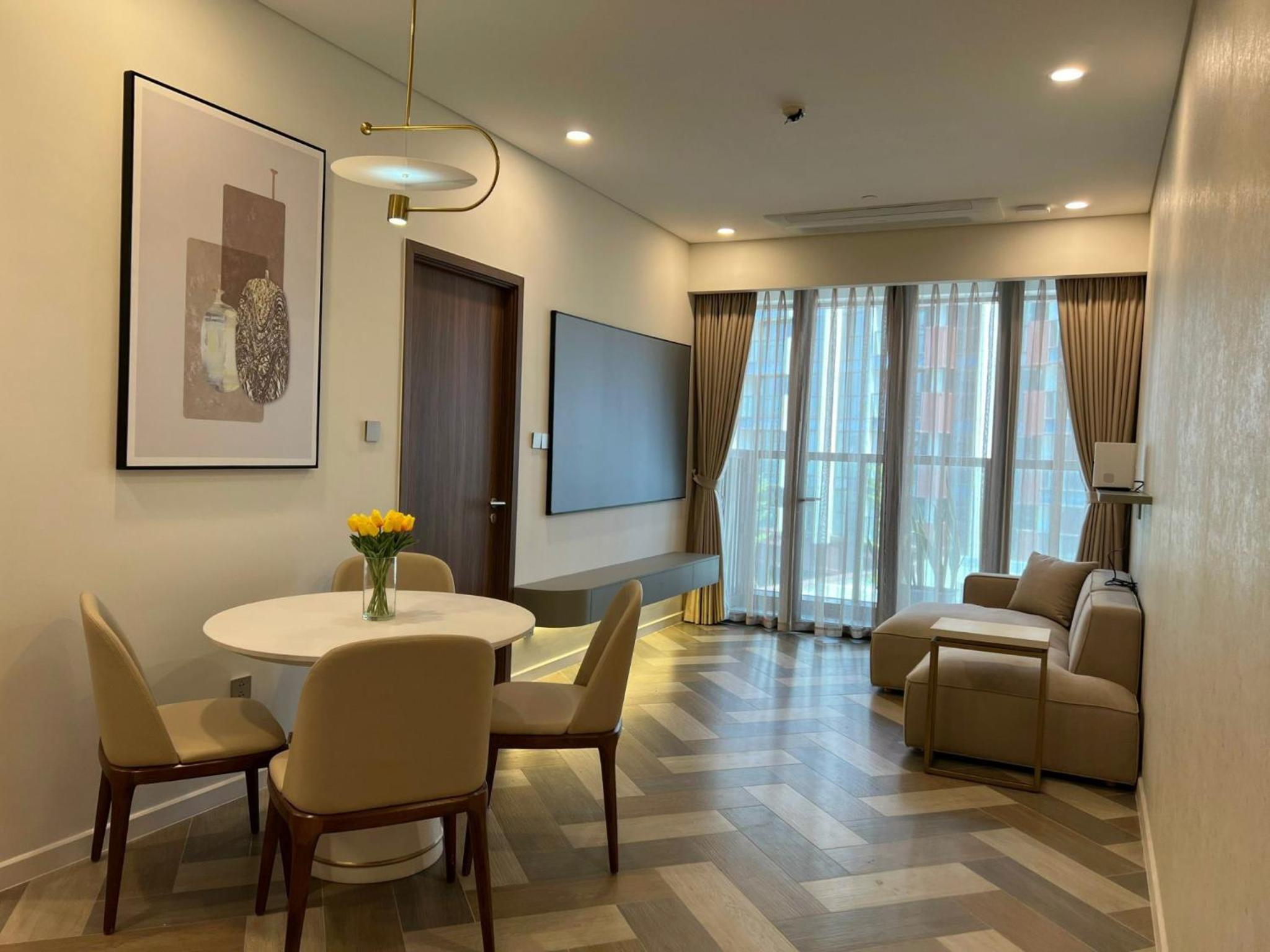 THE CREST-Central Saigon Riverside -Free POOL-GYM-SAUNA Room-YOGA Room