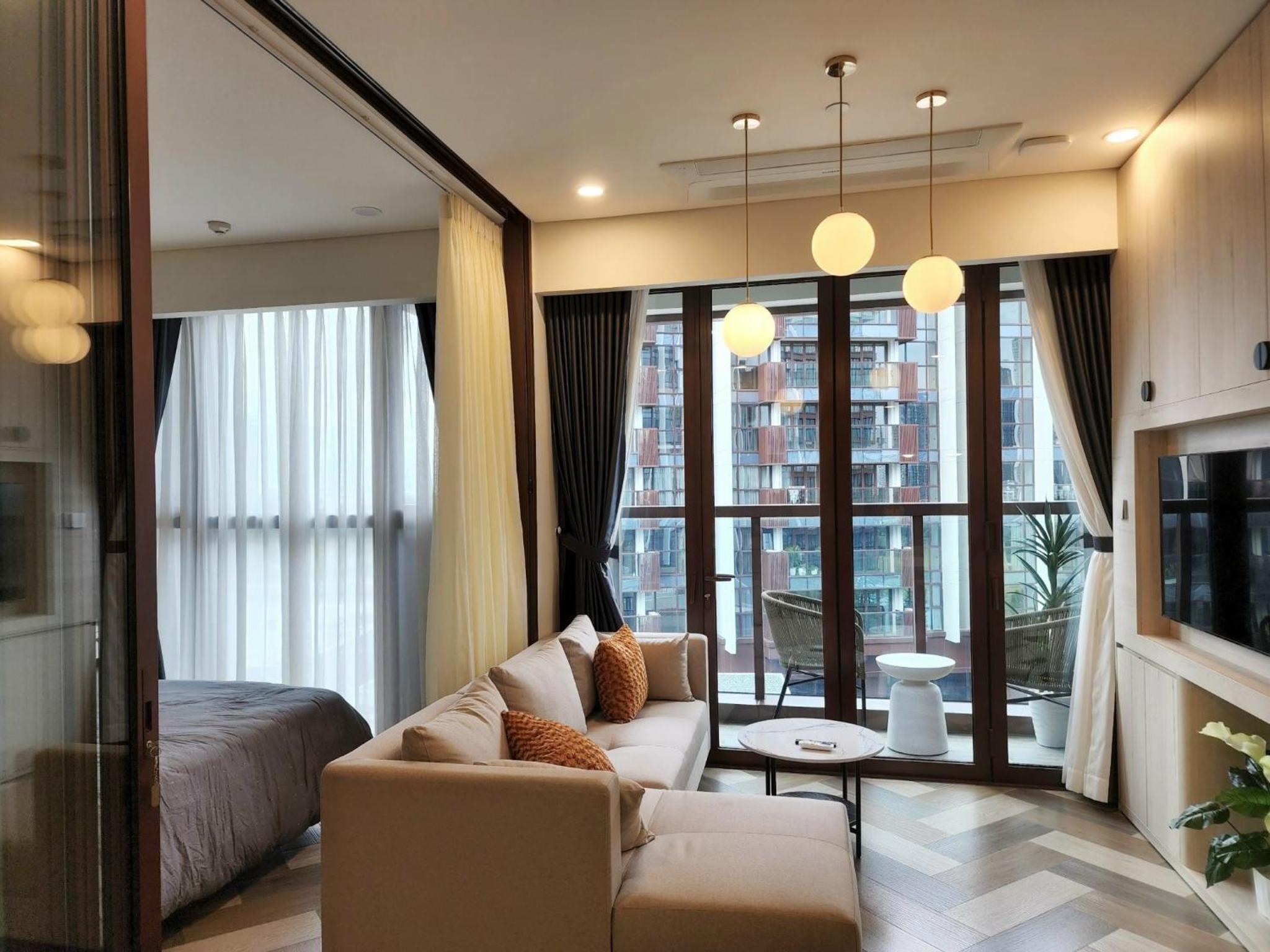 THE CREST-Central Saigon Riverside -Free POOL-GYM-SAUNA Room-YOGA Room