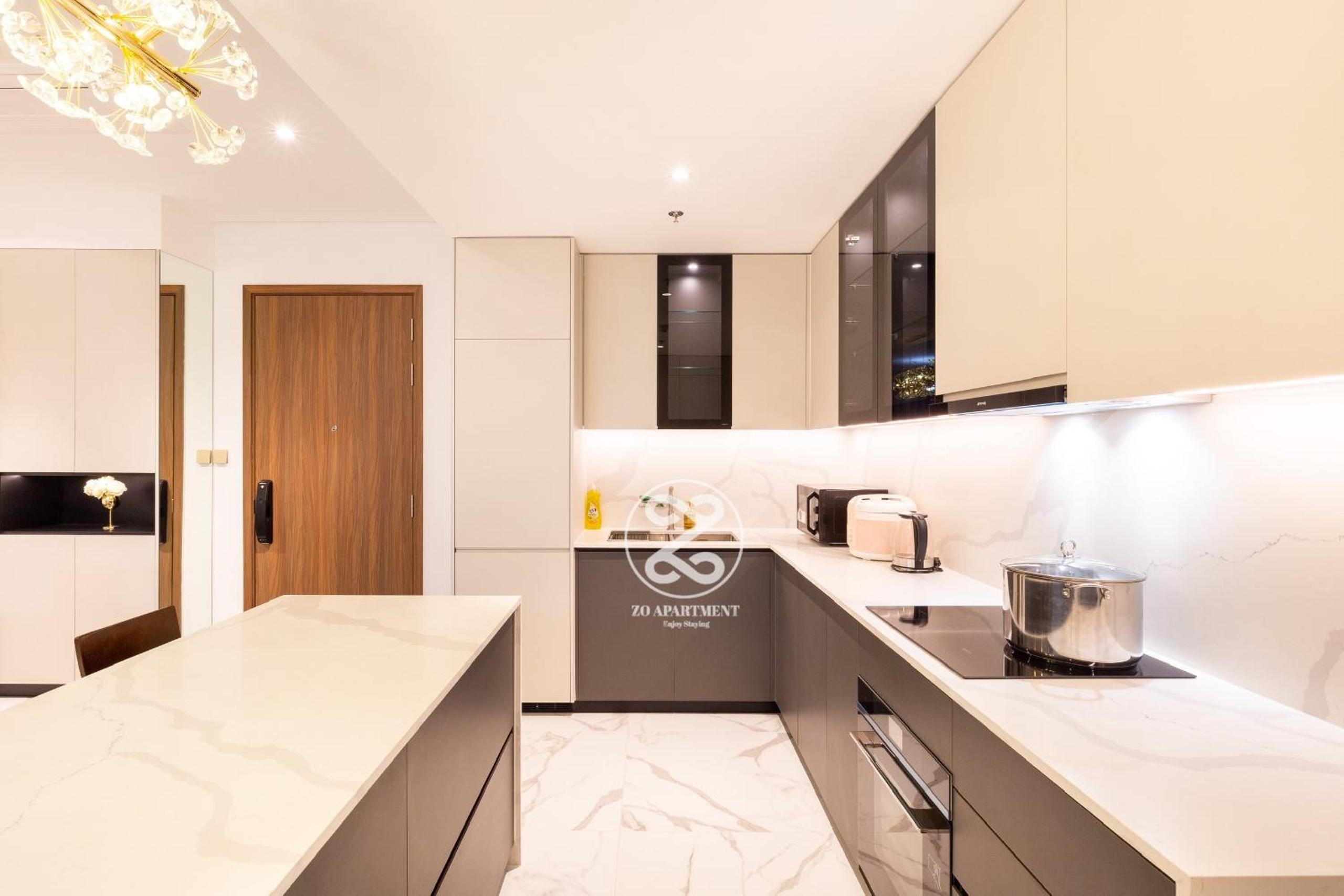THE CREST-Central Saigon Riverside -Free POOL-GYM-SAUNA Room-YOGA Room