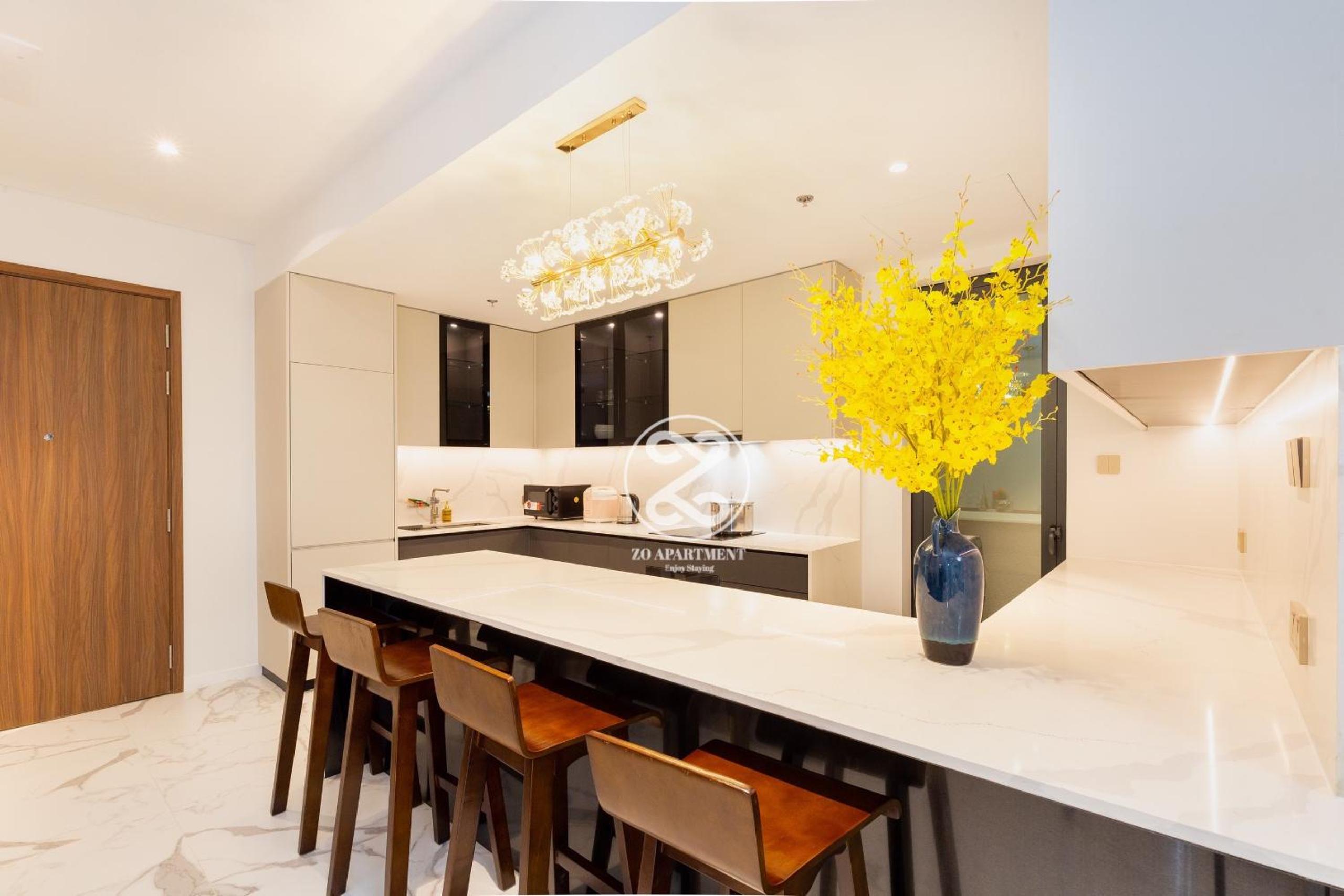 THE CREST-Central Saigon Riverside -Free POOL-GYM-SAUNA Room-YOGA Room
