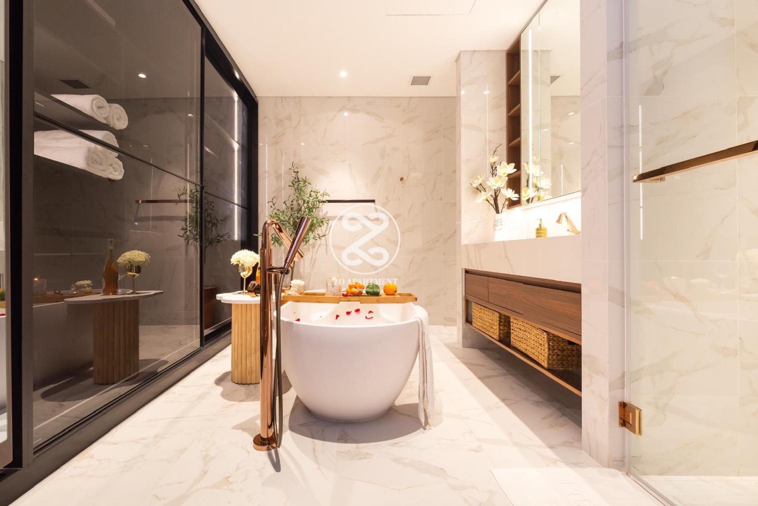 THE CREST-Central Saigon Riverside -Free POOL-GYM-SAUNA Room-YOGA Room