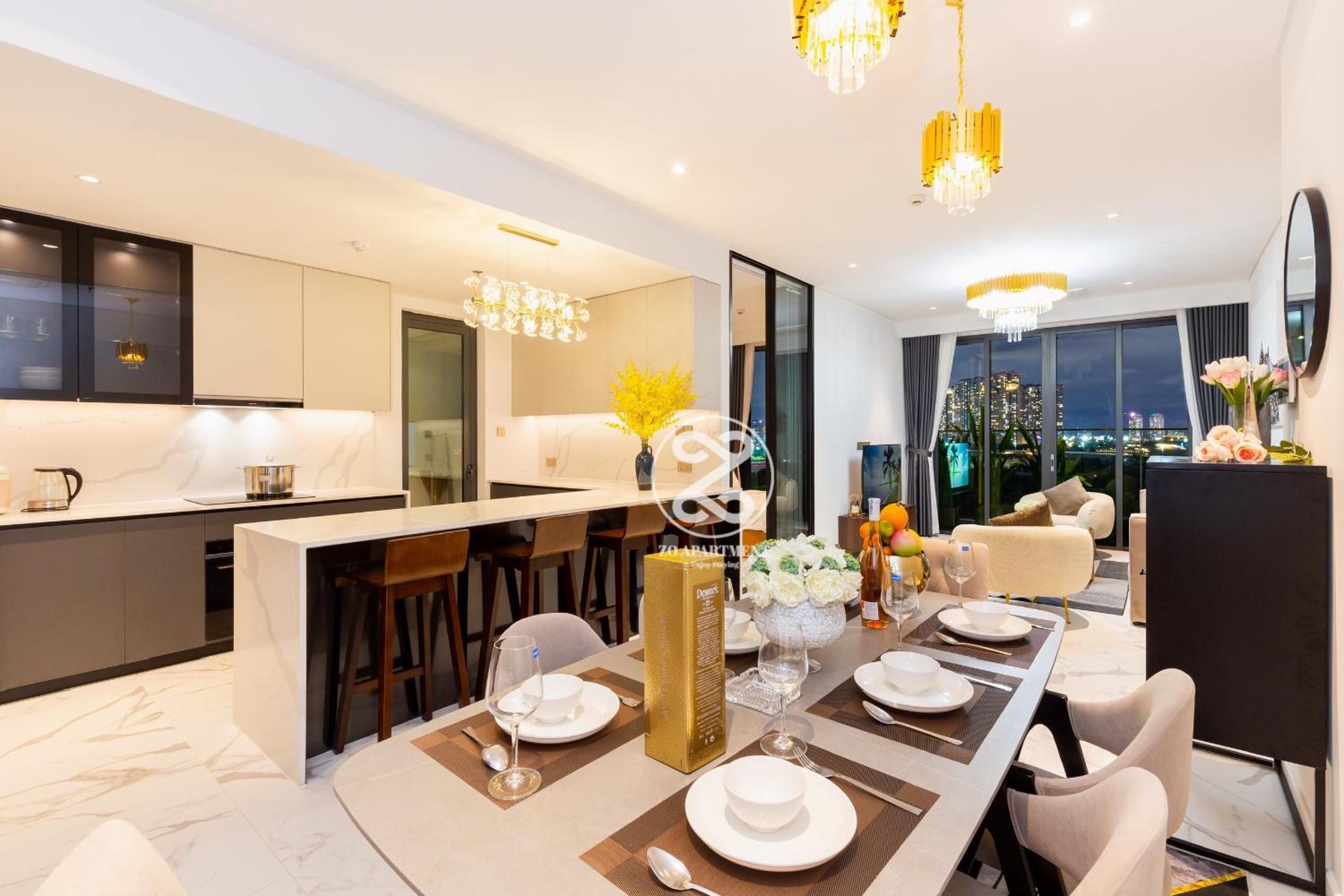 THE CREST-Central Saigon Riverside -Free POOL-GYM-SAUNA Room-YOGA Room