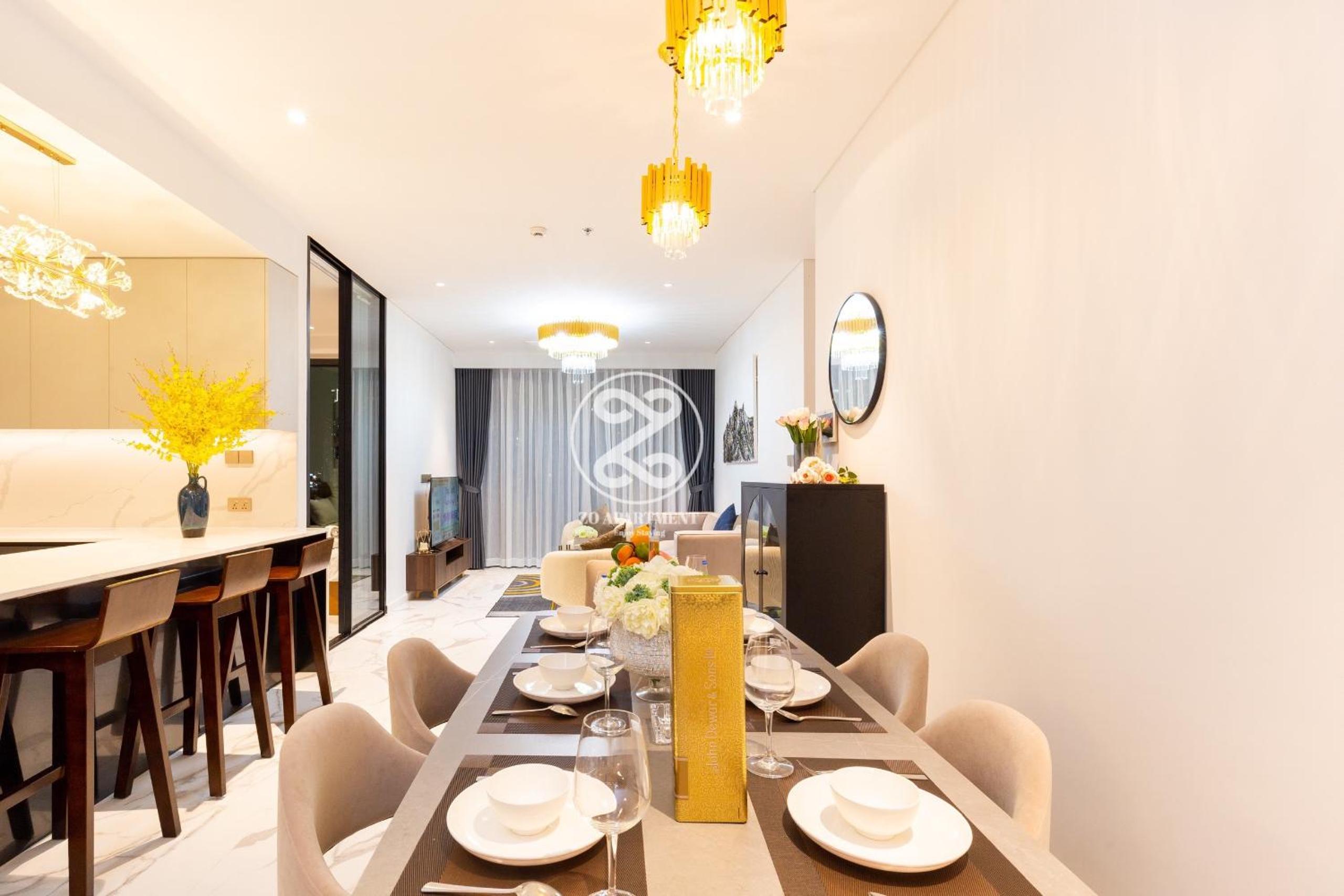 THE CREST-Central Saigon Riverside -Free POOL-GYM-SAUNA Room-YOGA Room