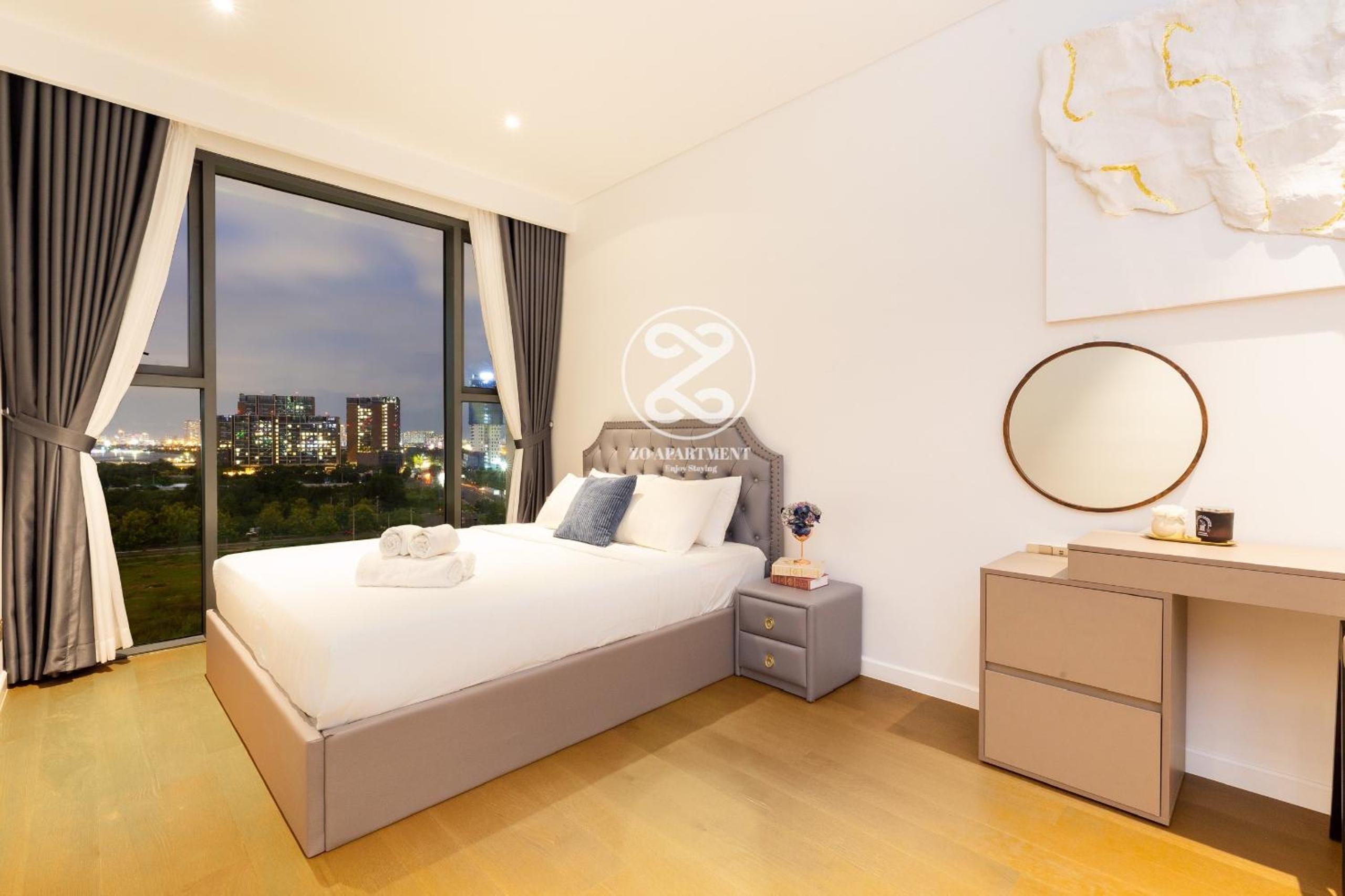 THE CREST-Central Saigon Riverside -Free POOL-GYM-SAUNA Room-YOGA Room